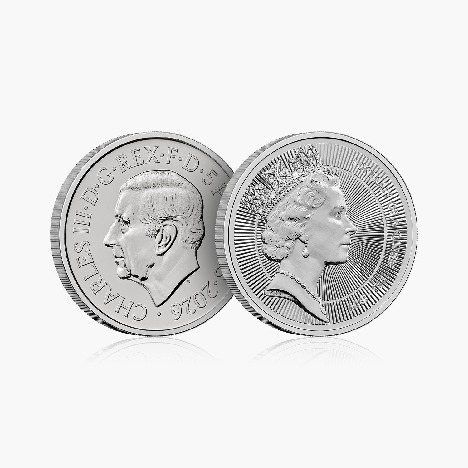 Queen Elizabeth II The Third Effigy 2026 UK £5 Brilliant Uncirculated Coin