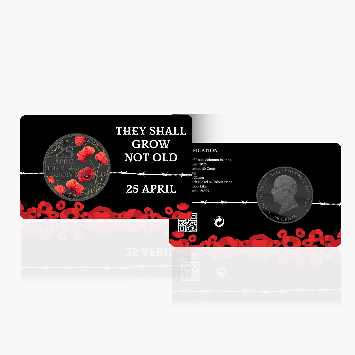 Gallipoli Remembrance - 'They Shall Grow Not Old' 2026 Limited Edition BU Coin
