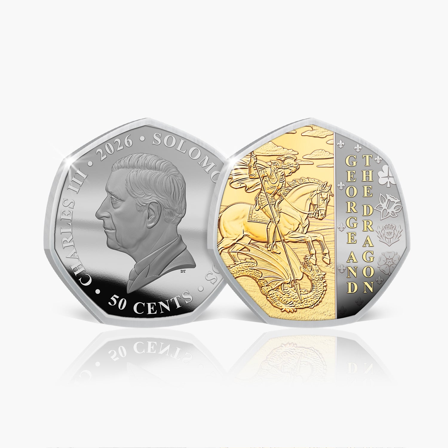 Motifs of the World 2026 - George & the Dragon Coin