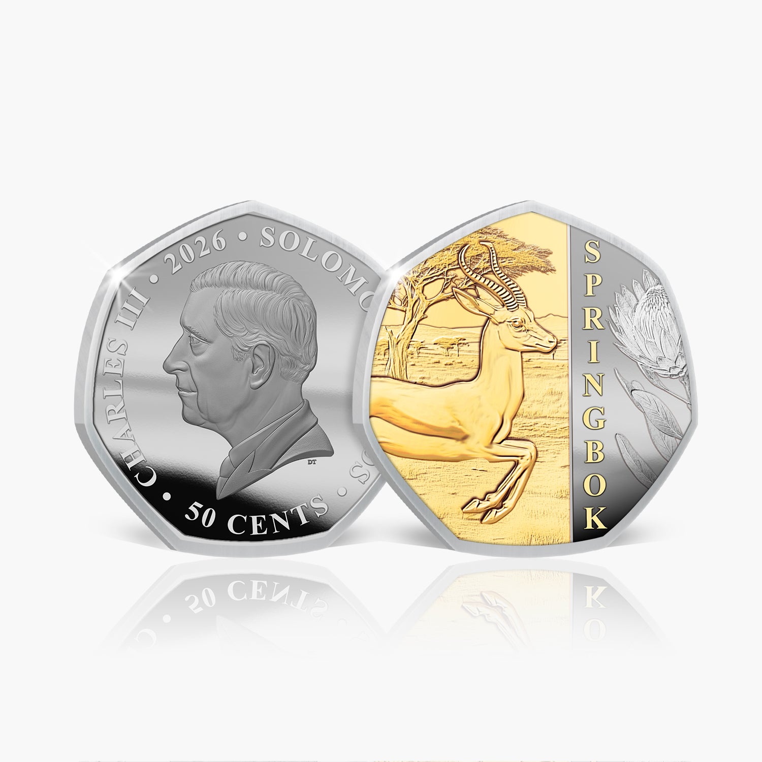 Motifs of the World 2026 - Springbok Coin