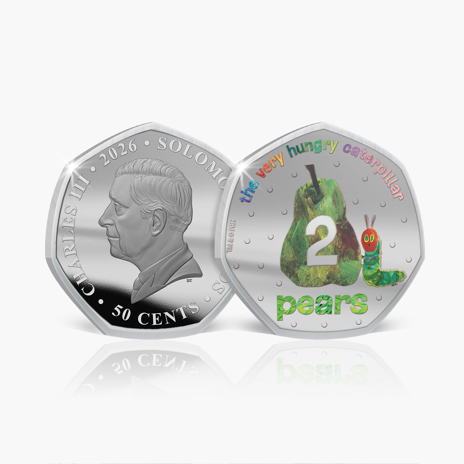 The Very Hungry Caterpillar™ 2026 .999 Silver Plated Coin Pack