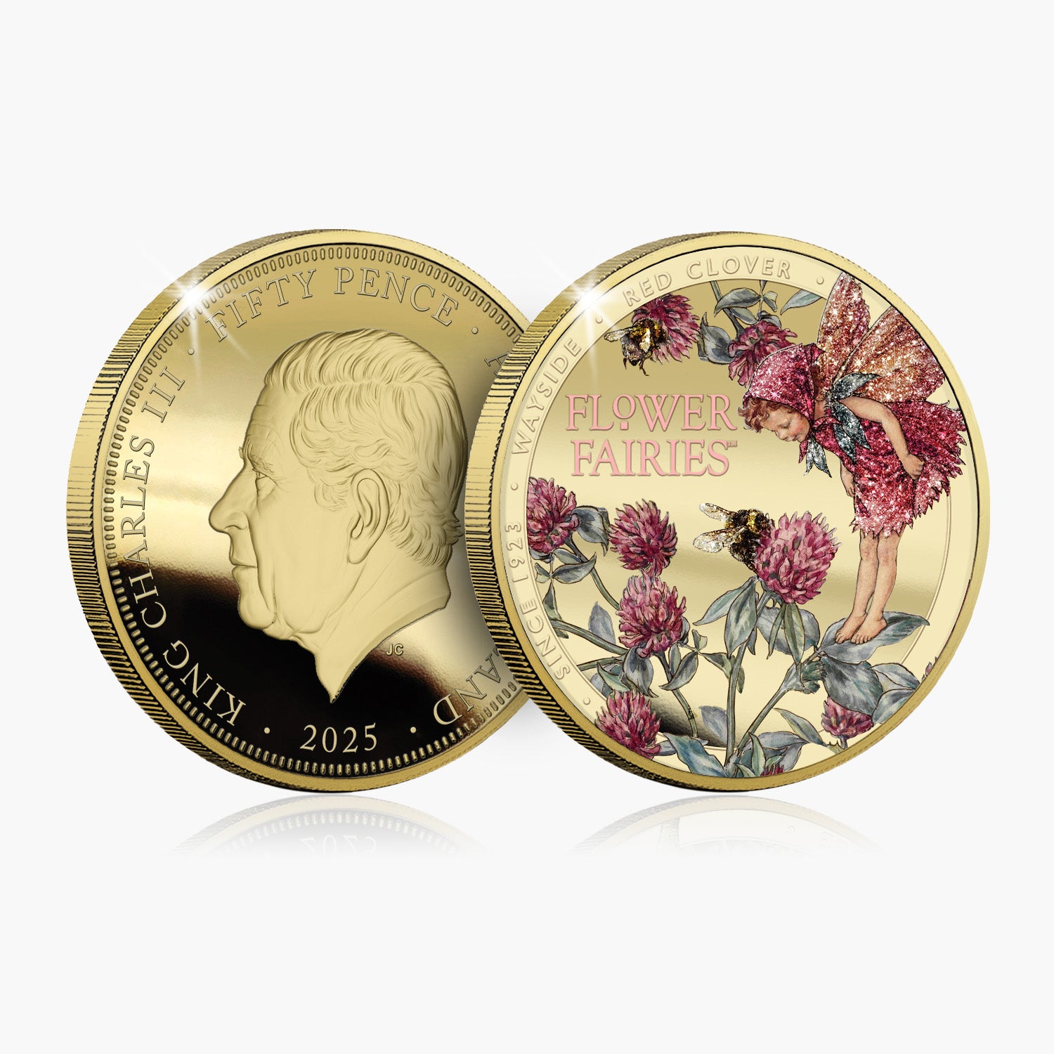 Flower Fairies 2025 - Red Clover Coin