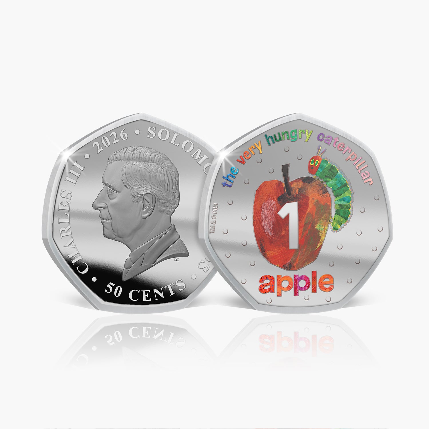 The Very Hungry Caterpillar™ 2026 .999 Silver Plated Coin Pack