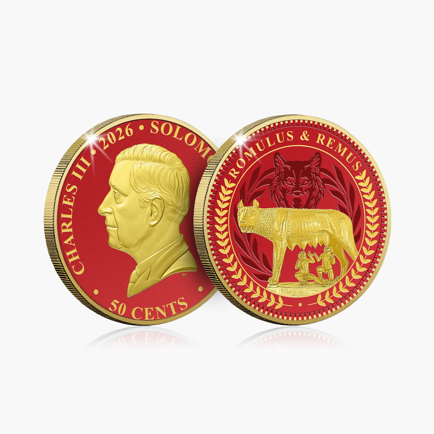 Ancient Rome 2026 Roman Invicta Coin Collection - Romulus & Remus Coin