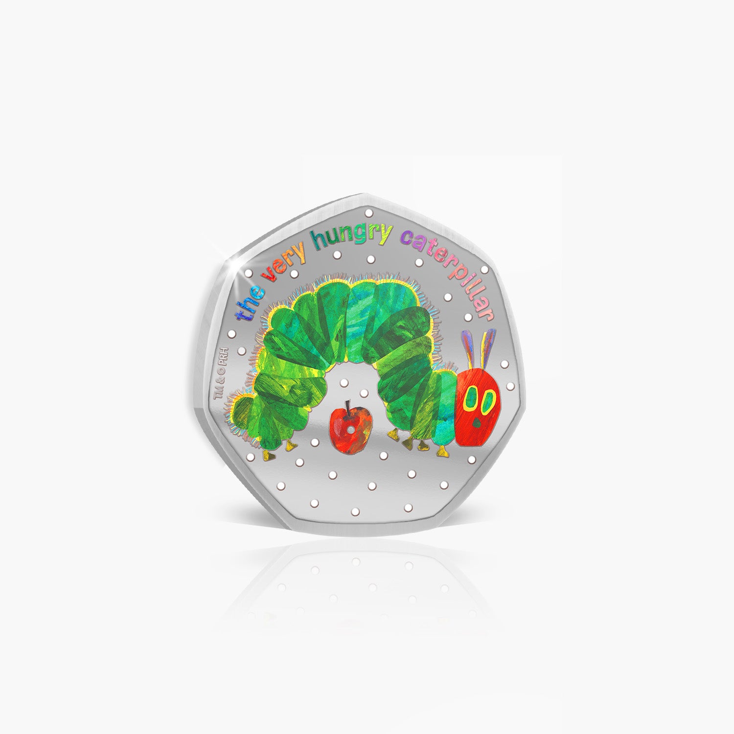 The Very Hungry Caterpillar™ 2026 Silver Plated BU Coin