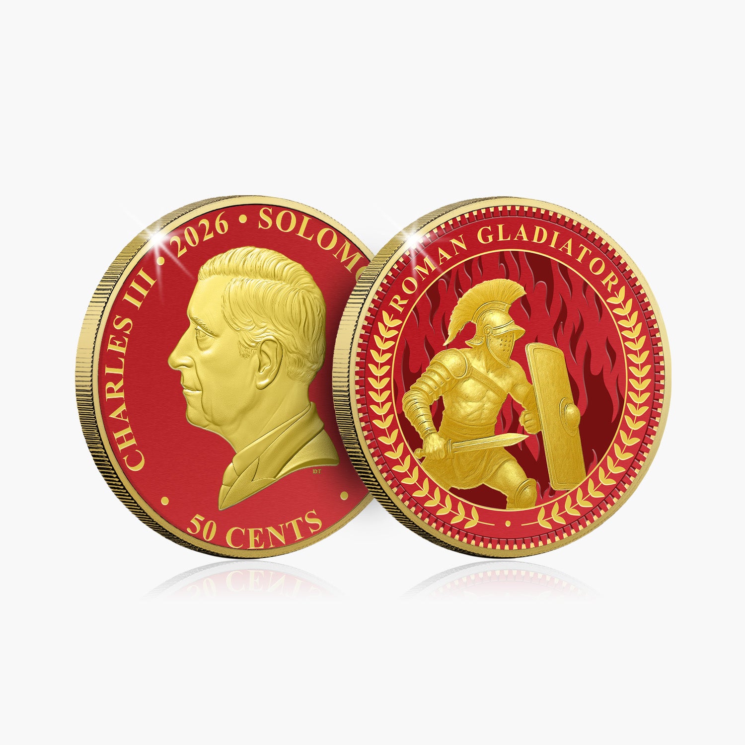 Ancient Rome 2026 Roman Invicta Coin Collection - Roman Gladiator Coin