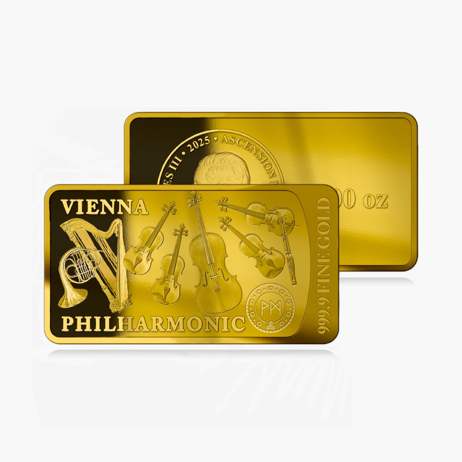 The Legends of Gold Vienna Philharmonic Solid Gold Bar