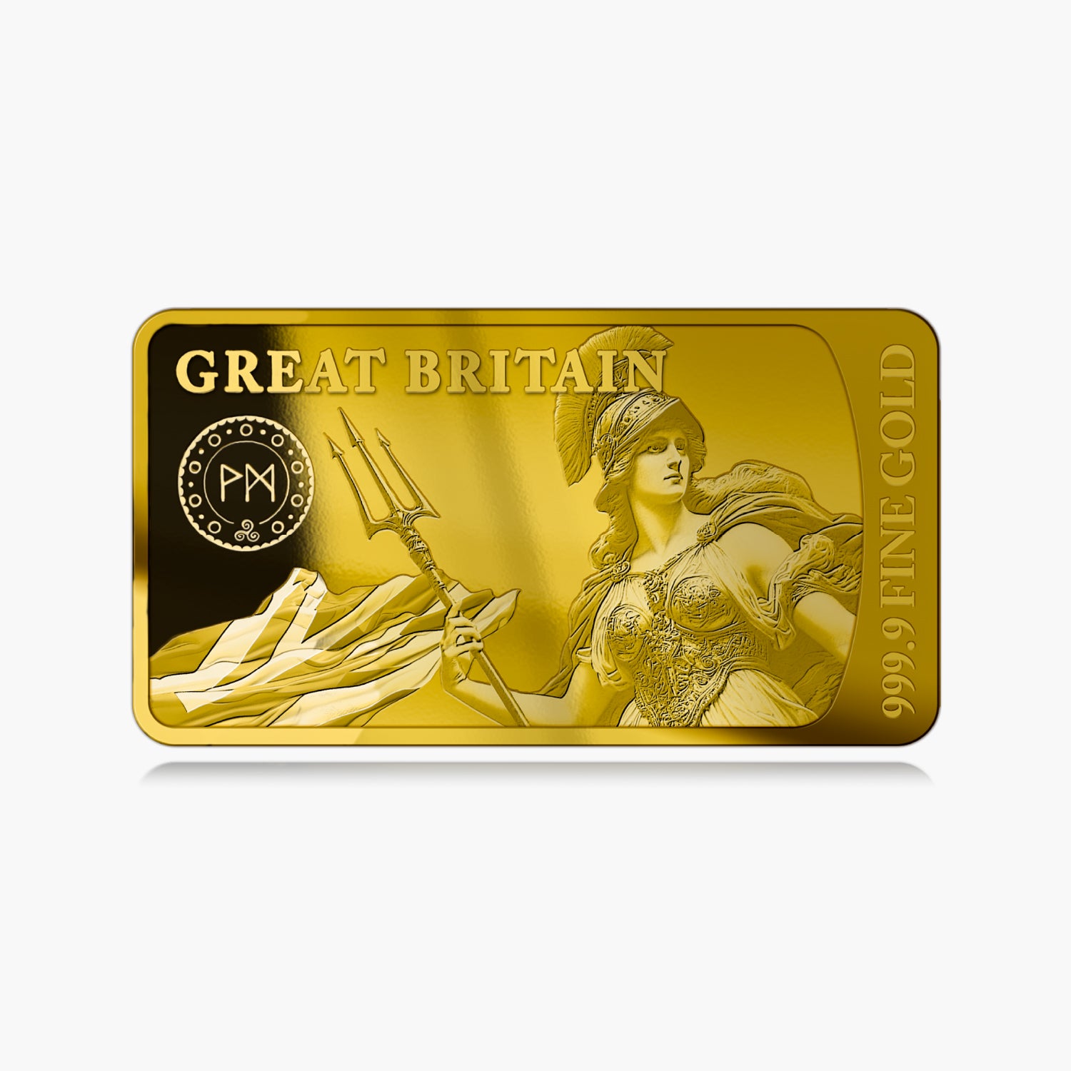 The Legends of Gold Great Britain Solid Gold Bar