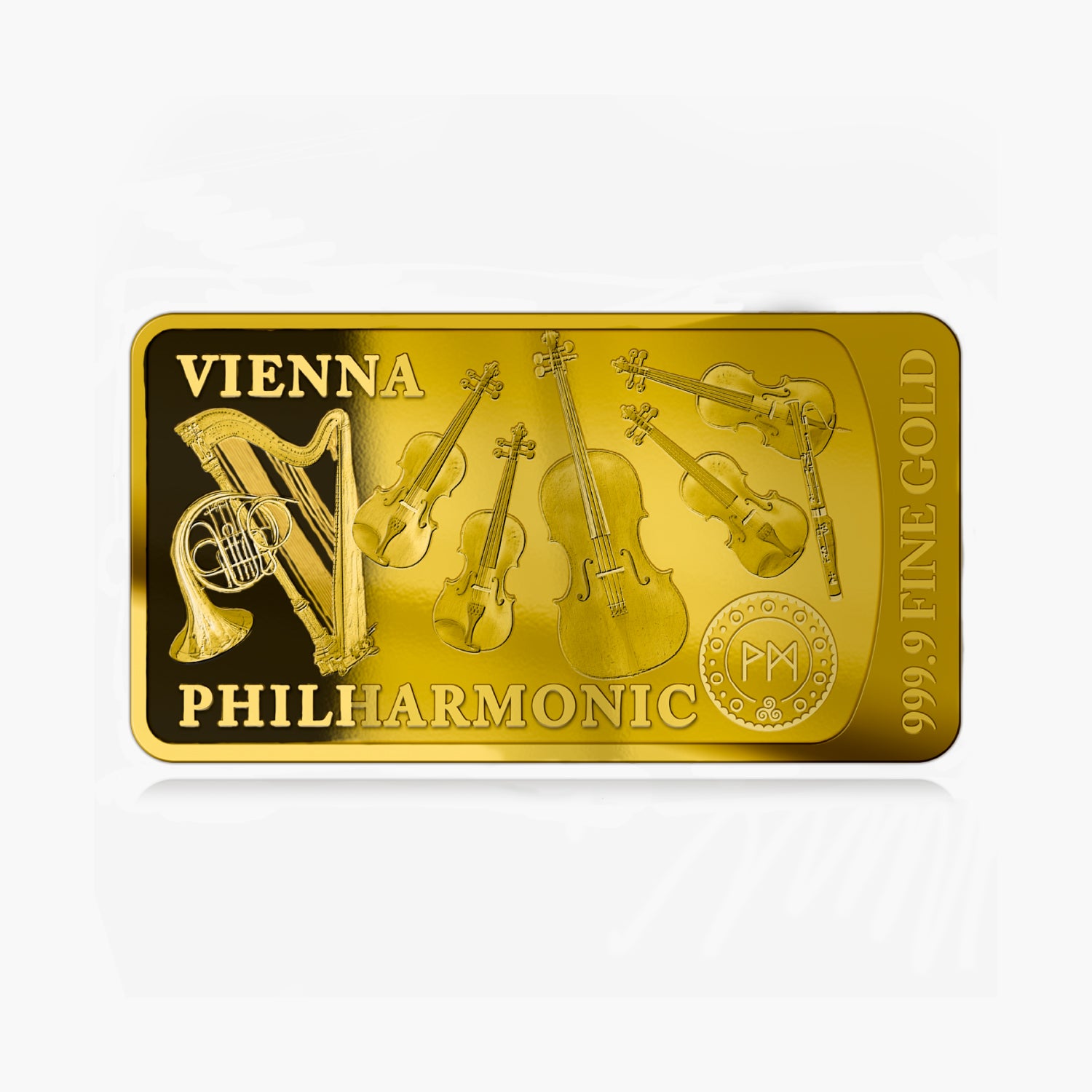 The Legends of Gold Vienna Philharmonic Solid Gold Bar