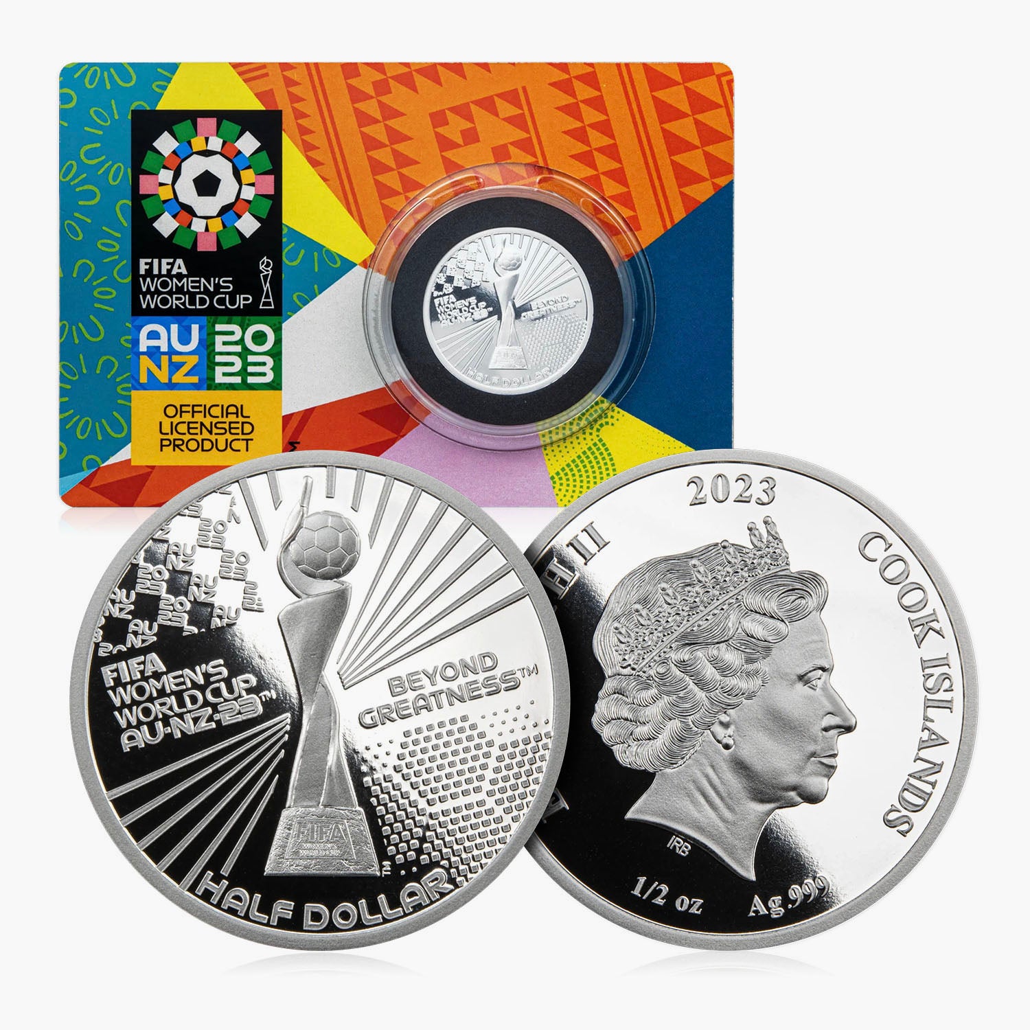 FIFA Women's World Cup 2023 Solid Silver Coin