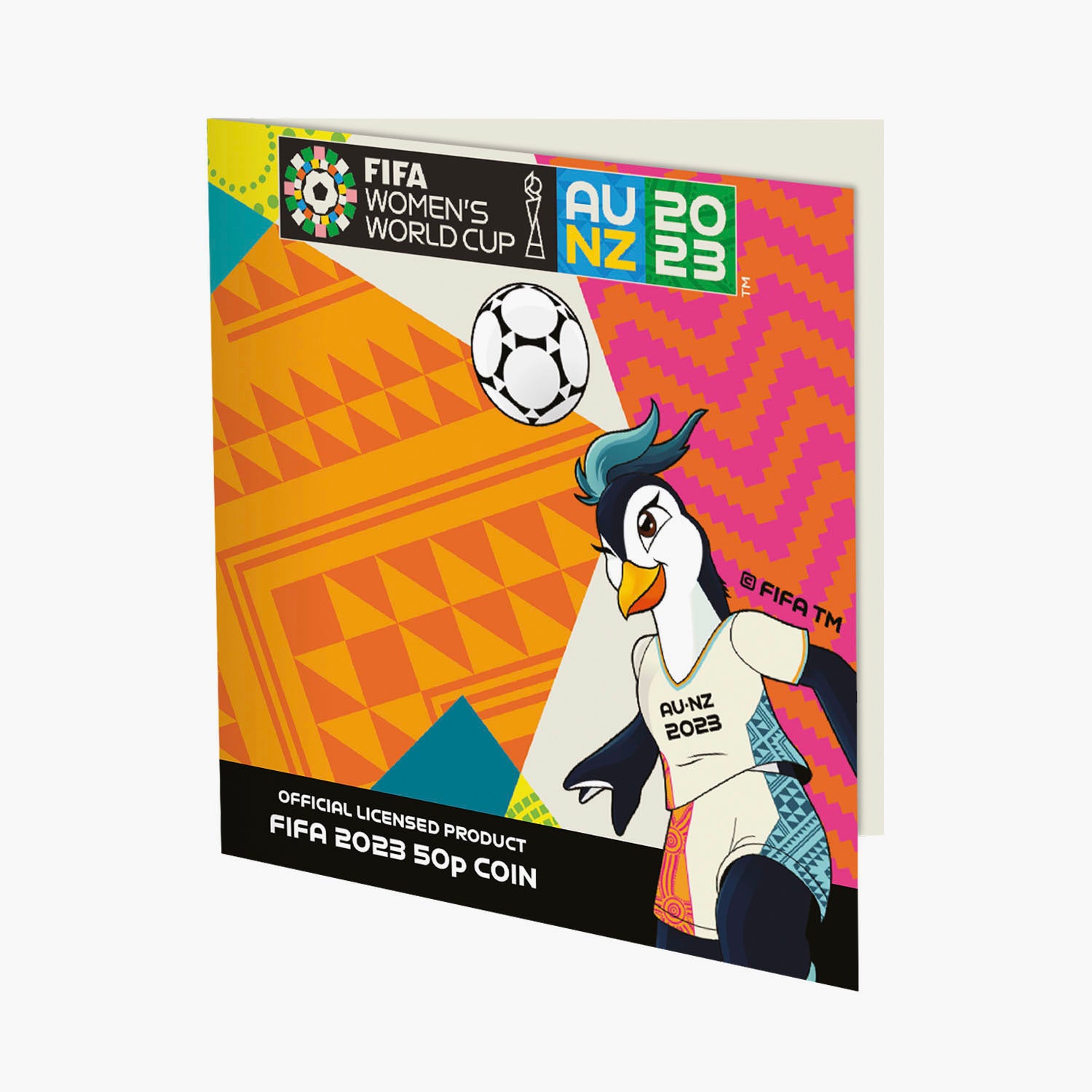 Coupe du Monde Féminine de la FIFA 2023 50p Color Coin
