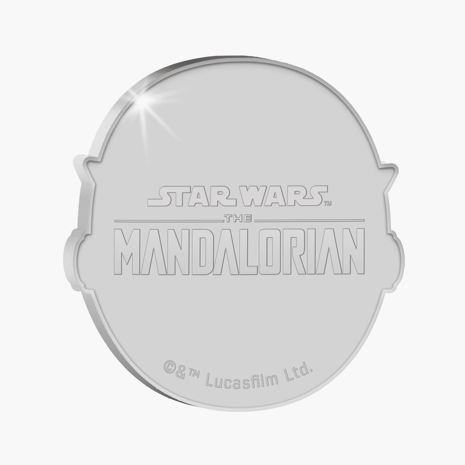 The Mandalorian - Baby Yoda Shaped Star Wars Commemorative