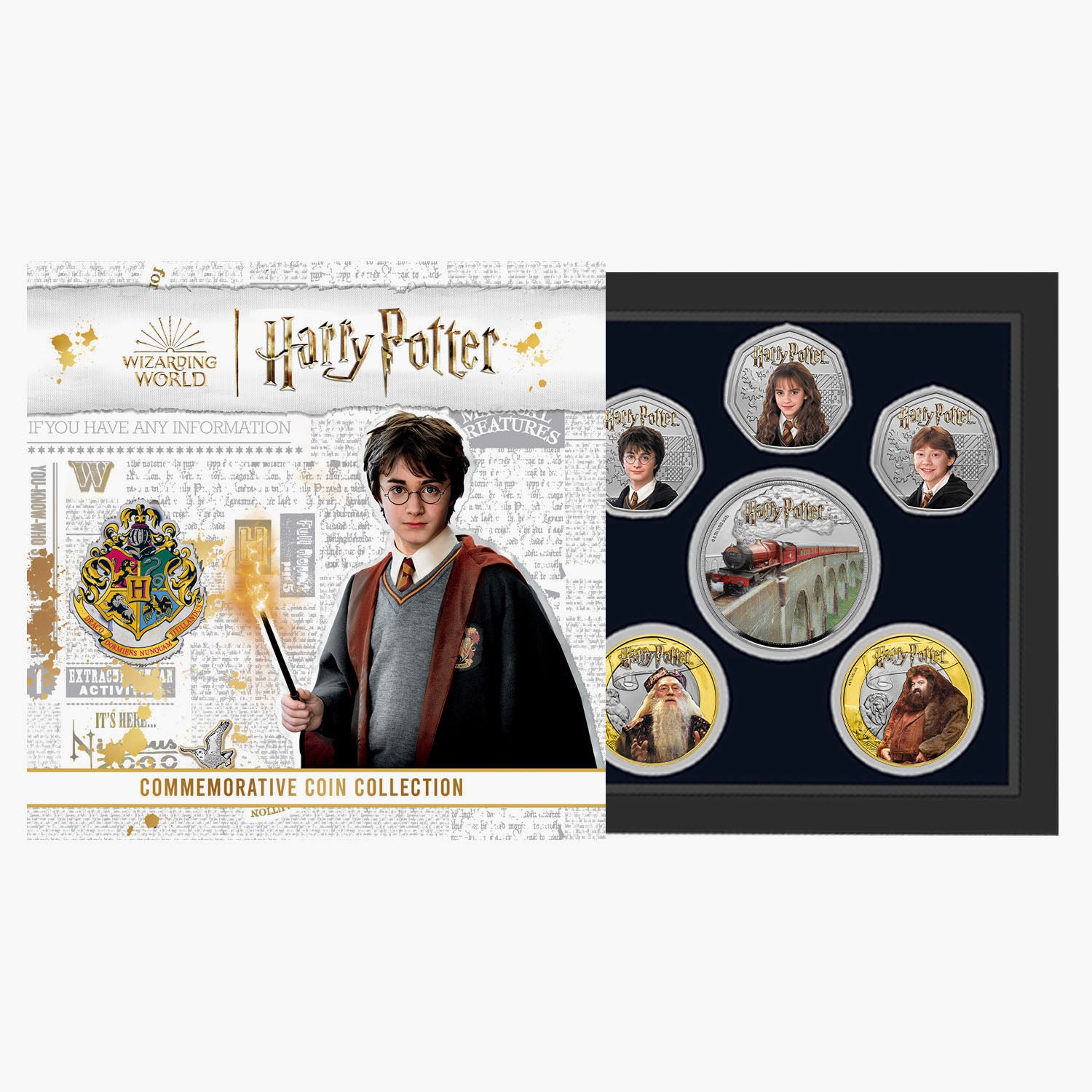 The Official Harry Potter 2024 BU Colour Coin Set