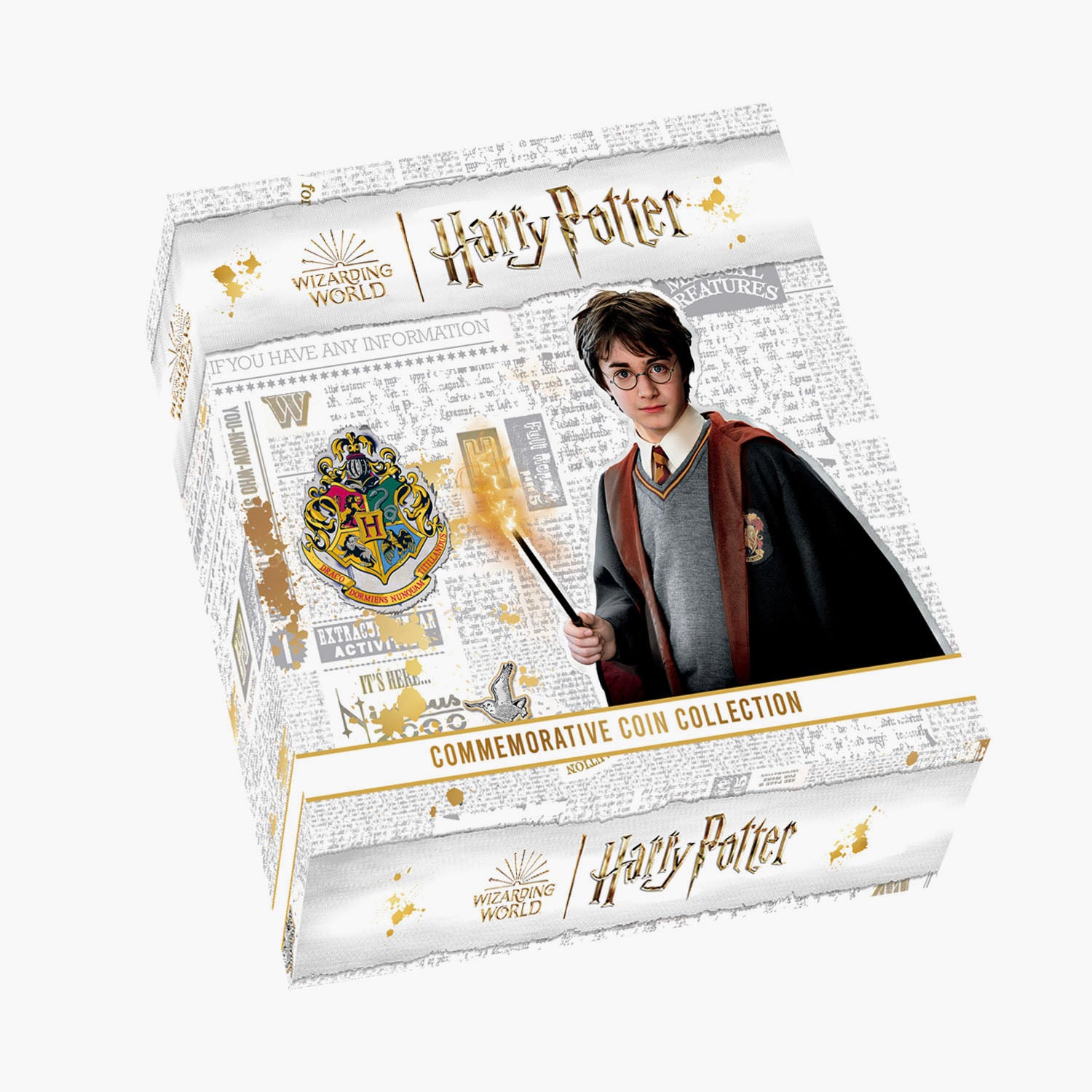 Le coffret de pièces de couleur officiel Harry Potter 2024 BU