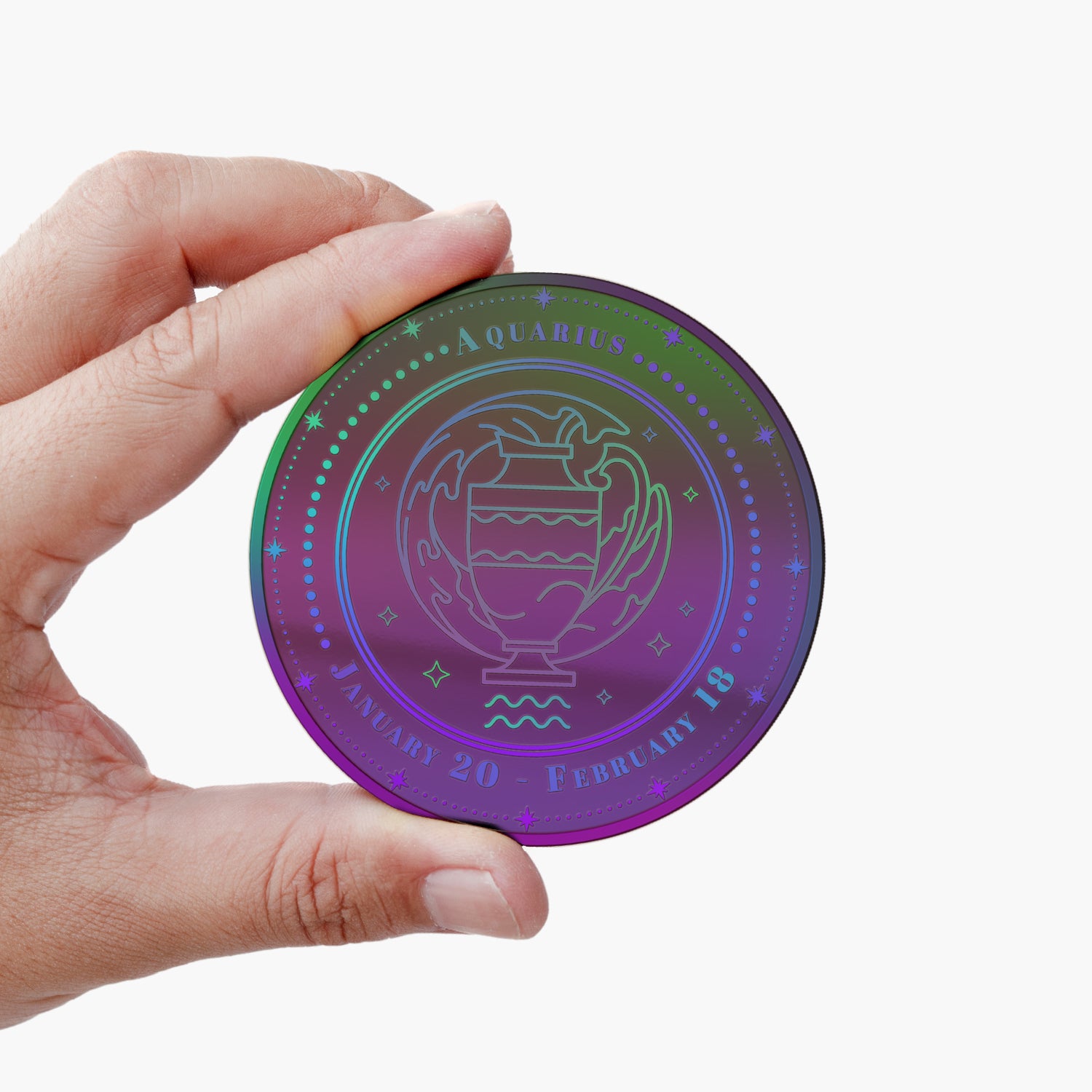 The Zodiac Collection 2026 Aquarius 50mm Commemorative