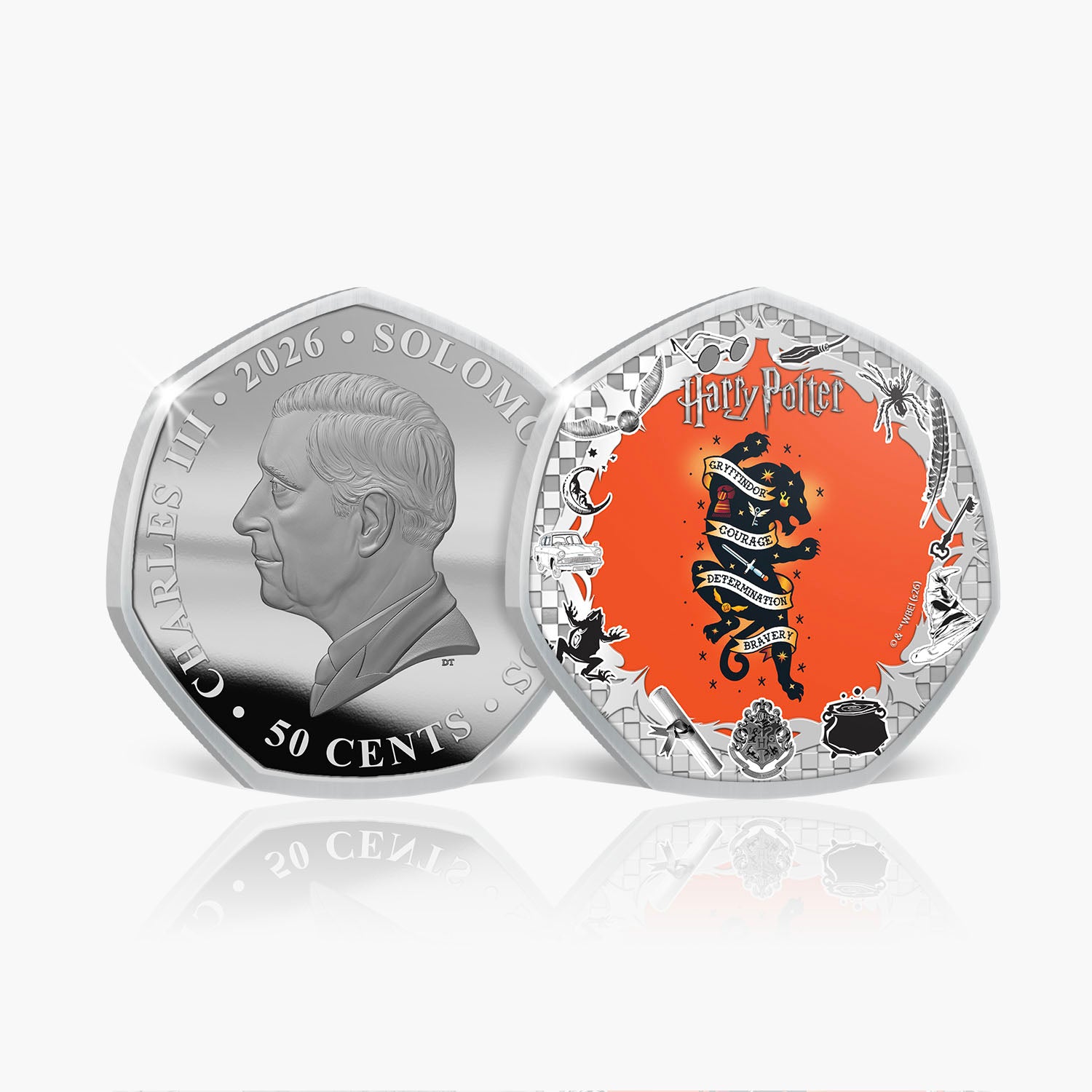 Houses of Hogwarts - Gryffindor - Traits Coin