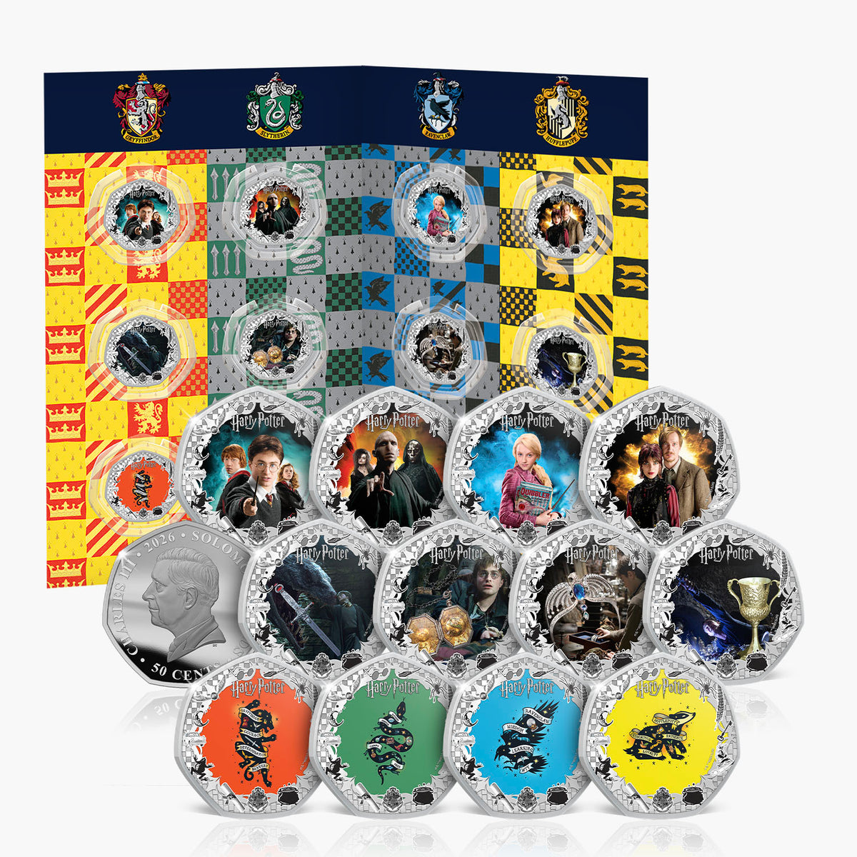 Harry Potter House of Hogwarts 2026 Coin Collection