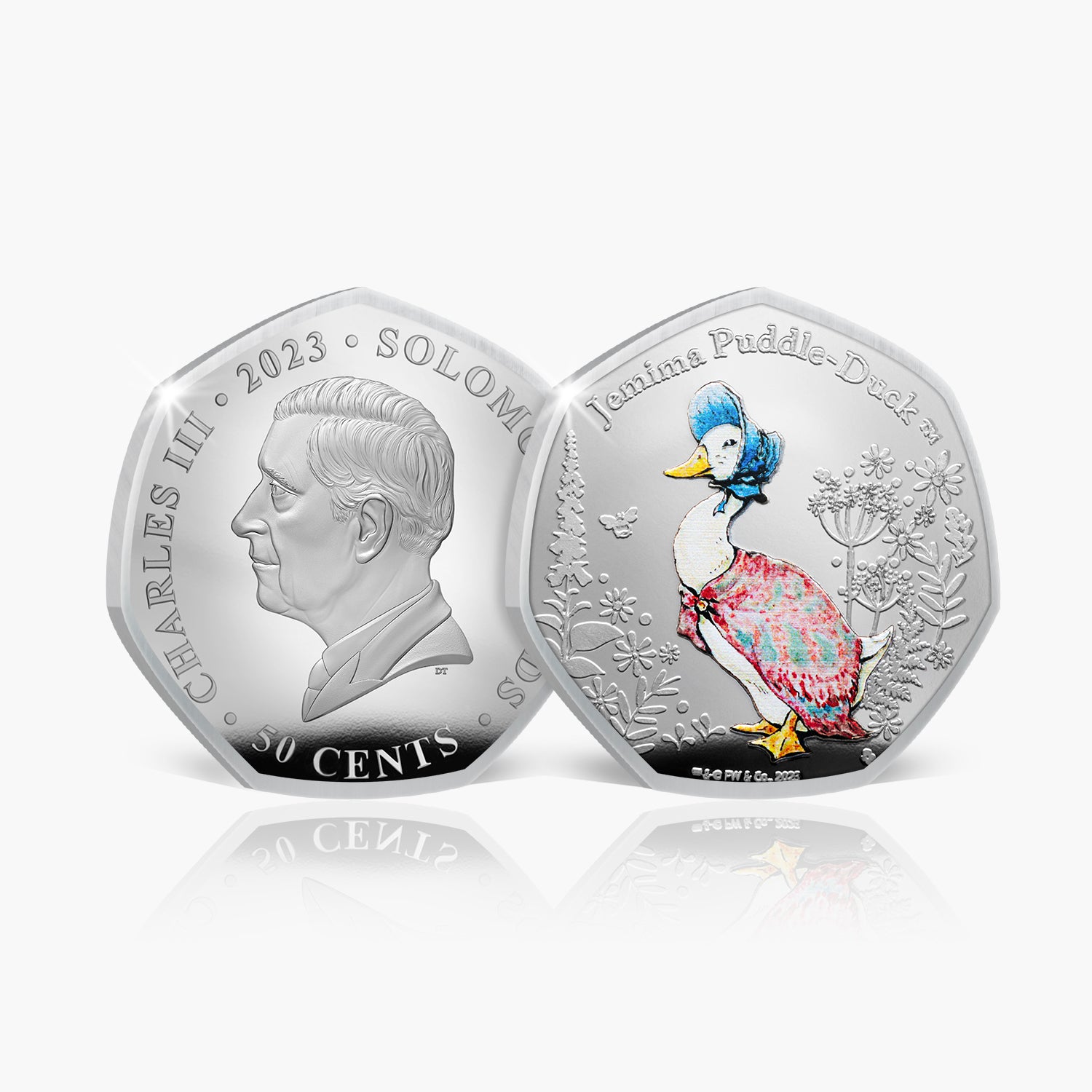 Collection de pièces Le monde de Peter Rabbit 2023 - Jemima Puddle Duck Coin