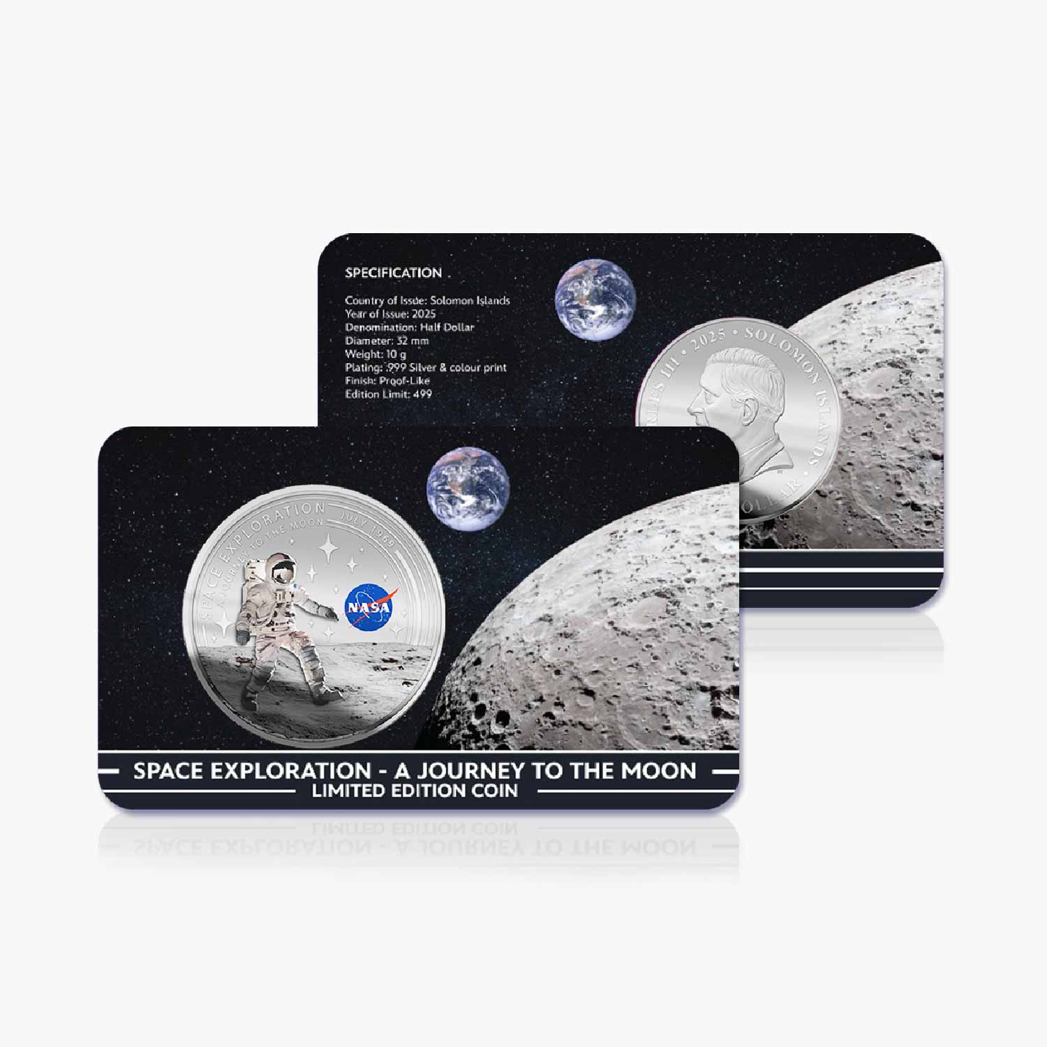 2025 Space Exploration BU Coin | Silver Plated Astronaut
