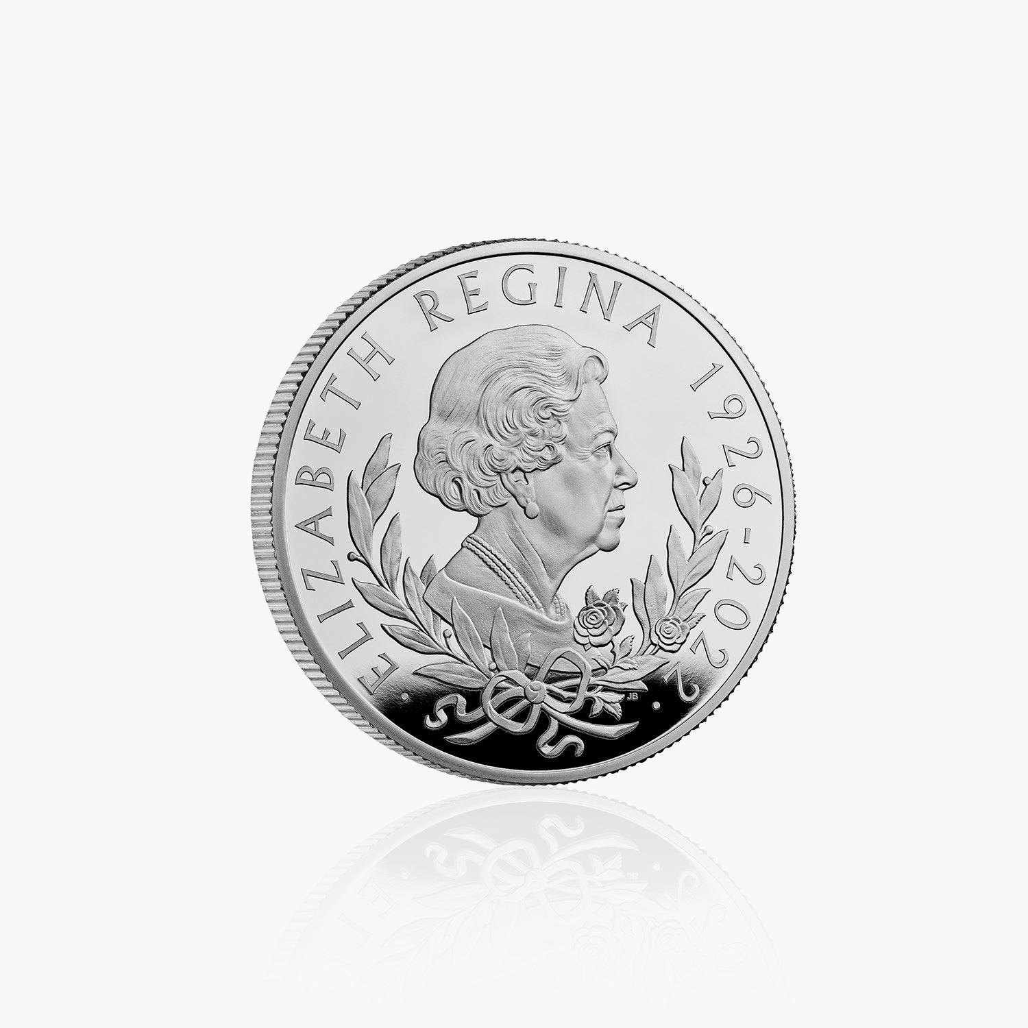 Sa Majesté la reine Elizabeth II 2022 Pièce d'argent de qualité épreuve numismatique de 10 onces