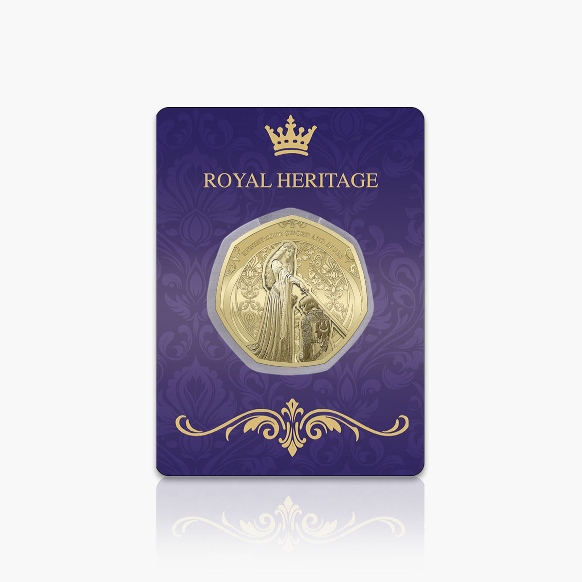 Royal Heritage Knighthood Gold Plated BU Commemorative