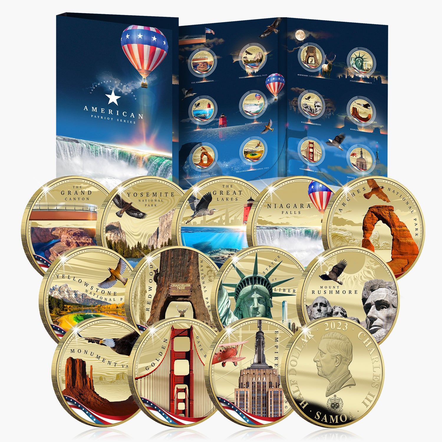 American Patriot Series -  Landmarks and Wonders Collection