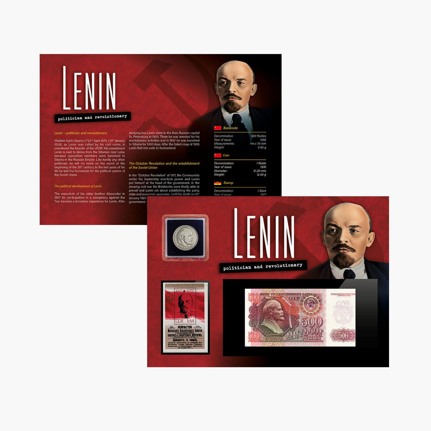 Lénine Le coffret collector révolutionnaire
