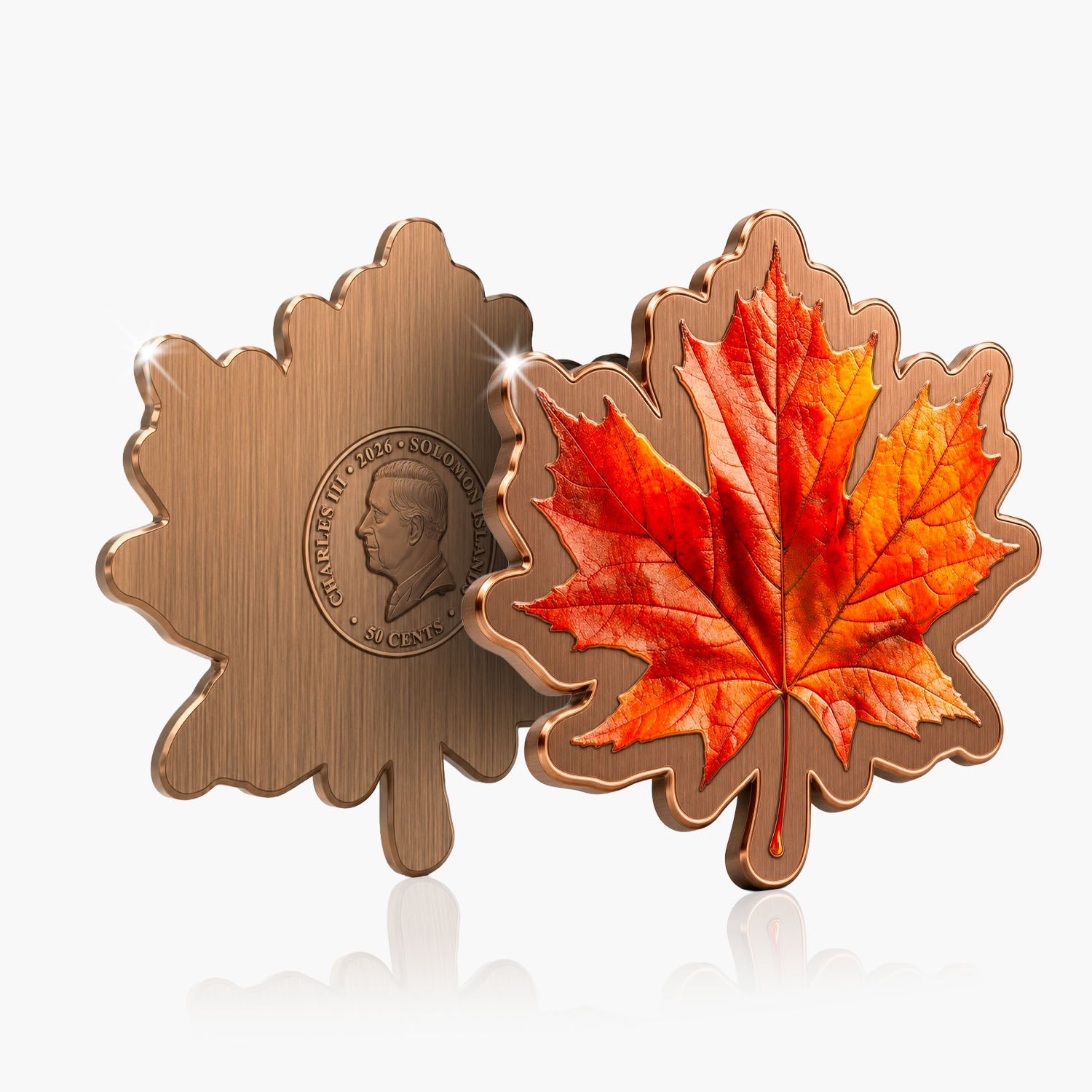 The Maple Leaf Shaped 2026 Coin