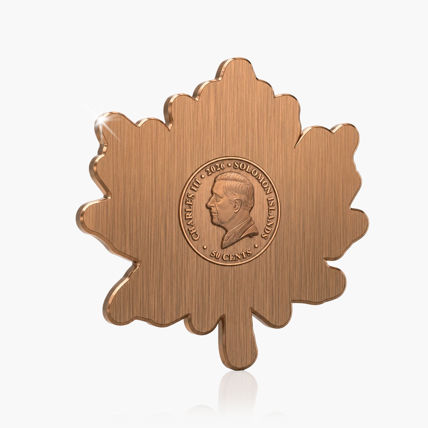The Maple Leaf Shaped 2026 Coin