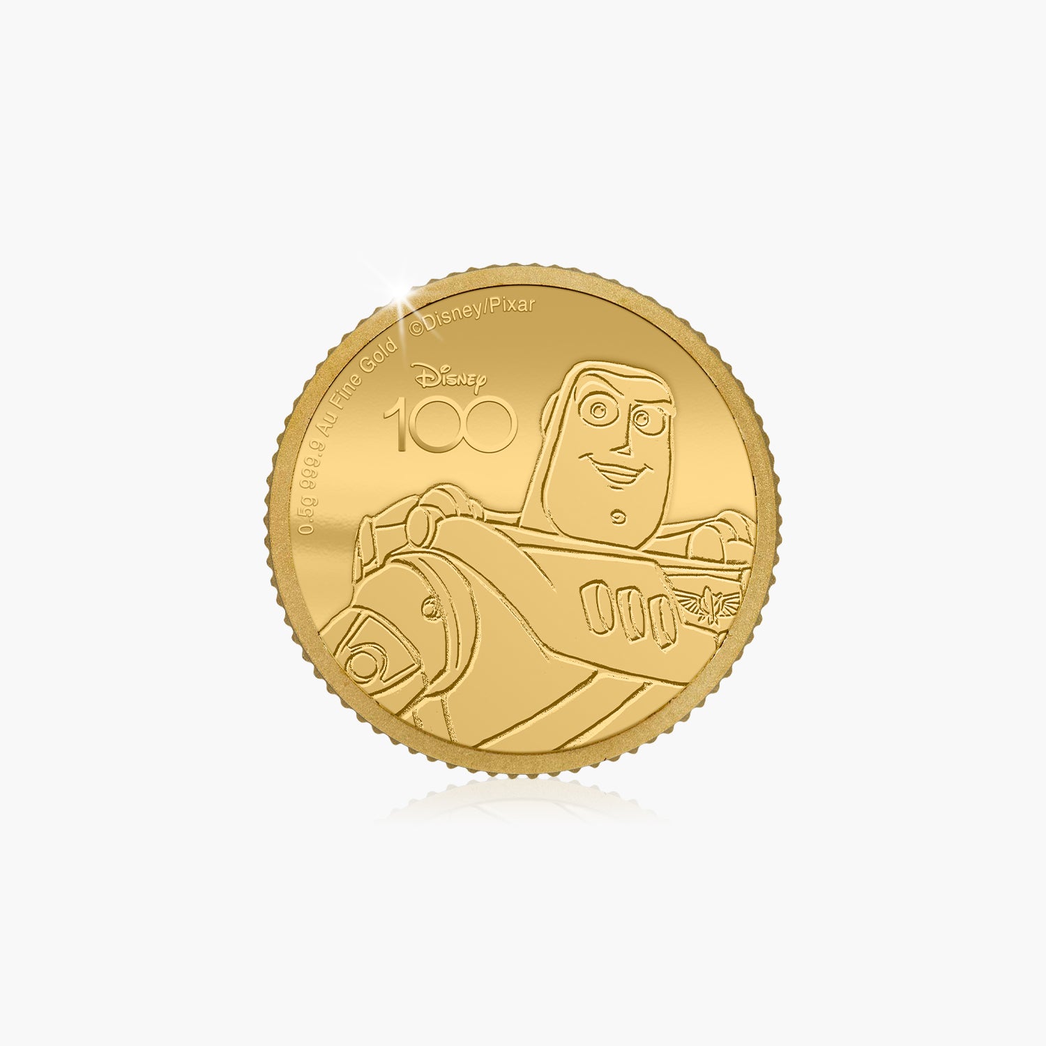 Disney 100th Anniversary Toy Story Solid Gold Coin