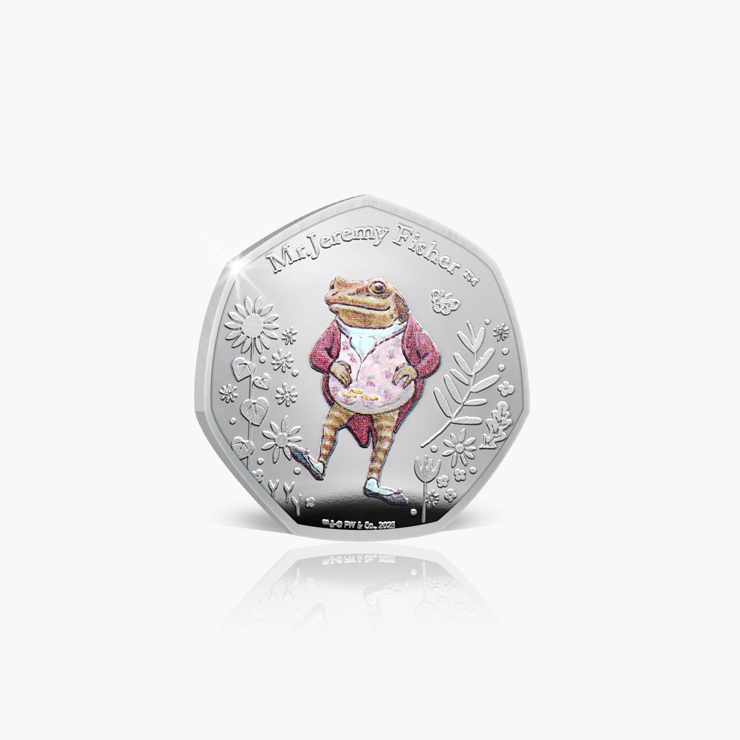 The World of Peter Rabbit 2023 Coin Collection - Mr Jeremy Fisher Coin