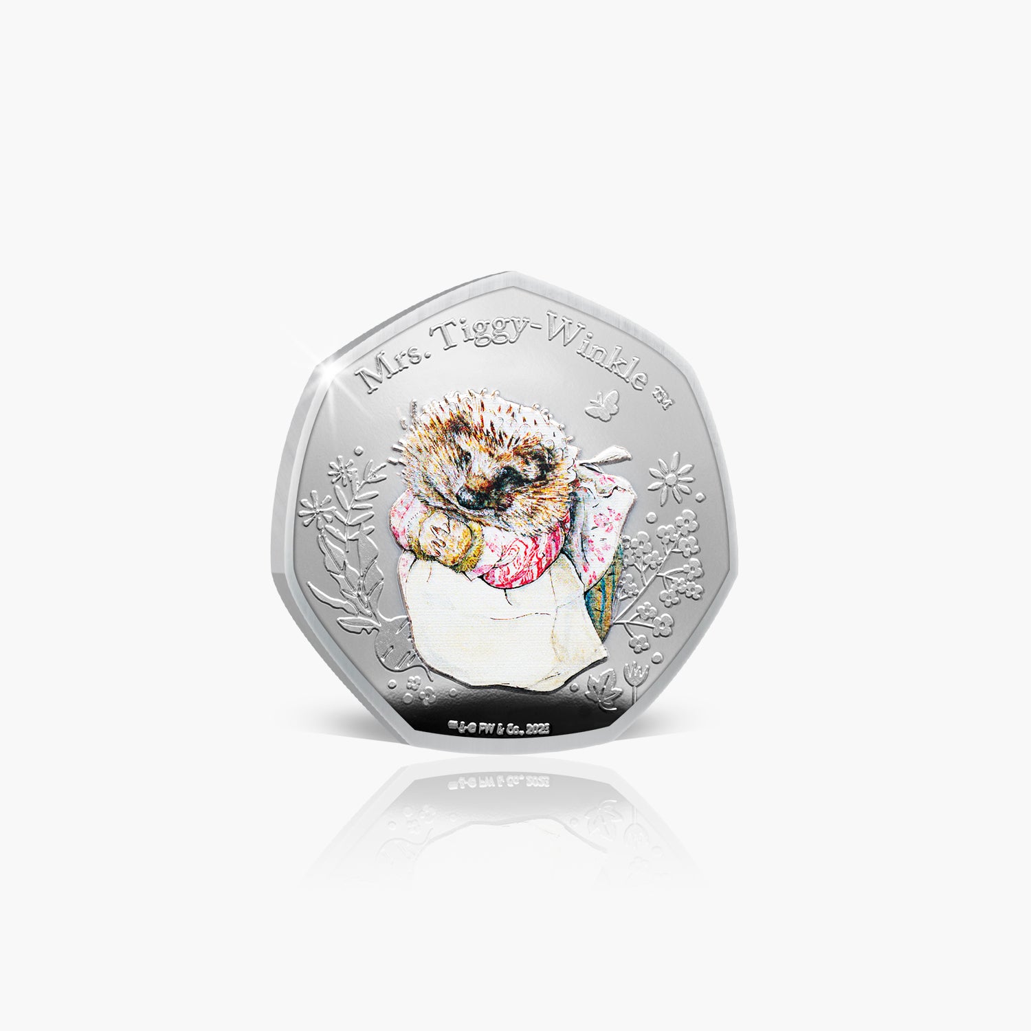 The World of Peter Rabbit 2023 Coin Collection - Mrs Tiggy -Winkle Coin