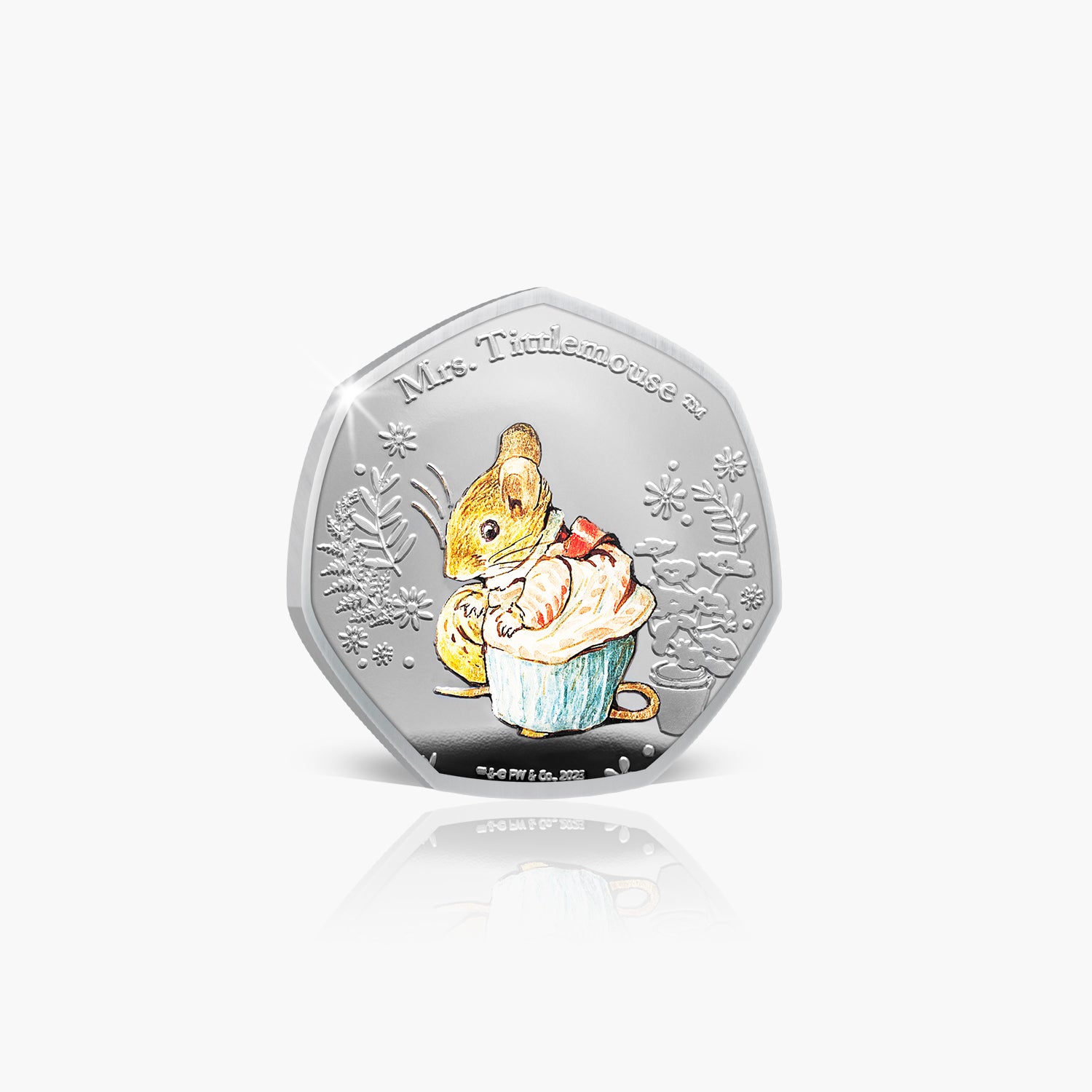 The World of Peter Rabbit 2023 Coin Collection - Mrs Tittlemouse Coin