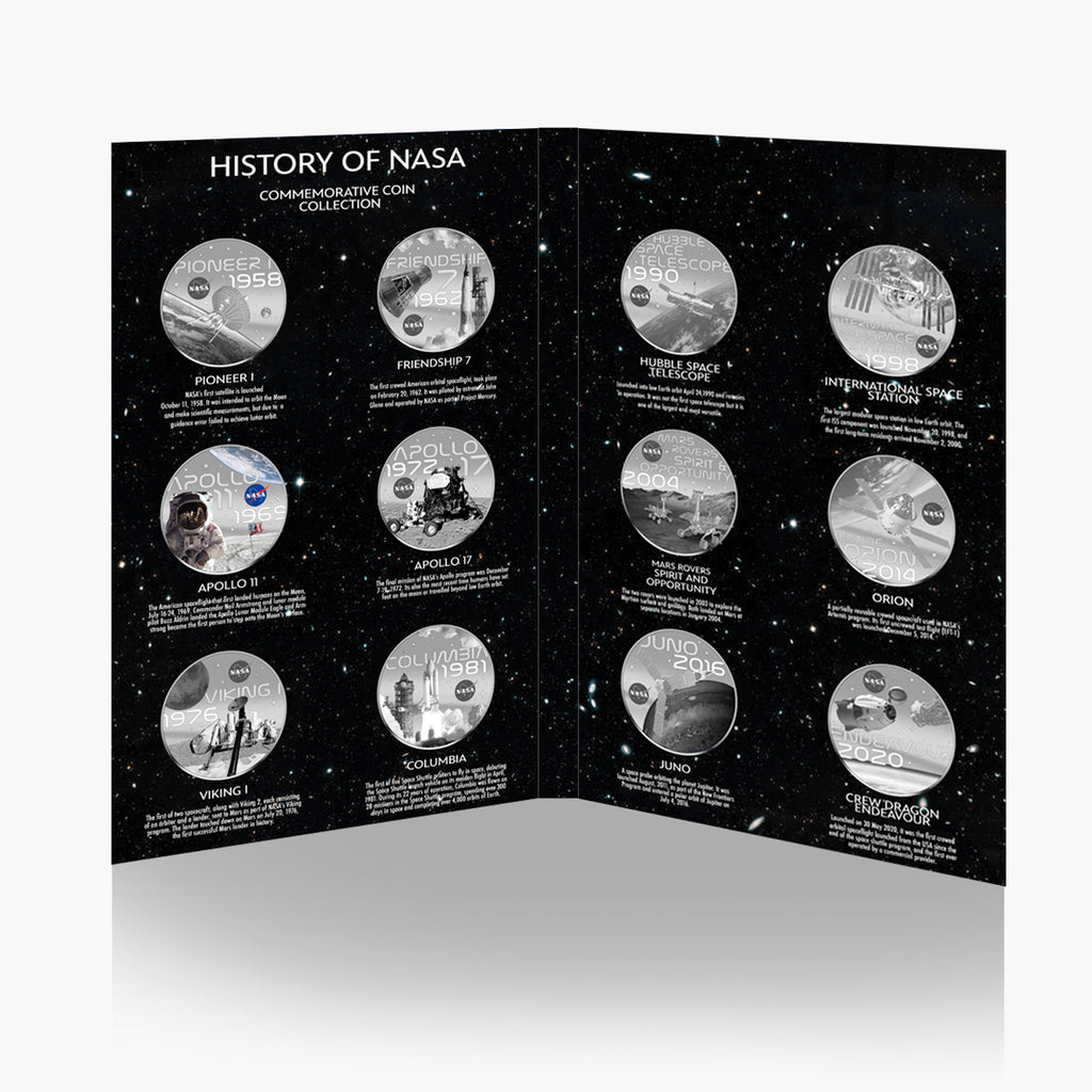 Nasa Coin The Official History of NASA 2023 Coin Collection