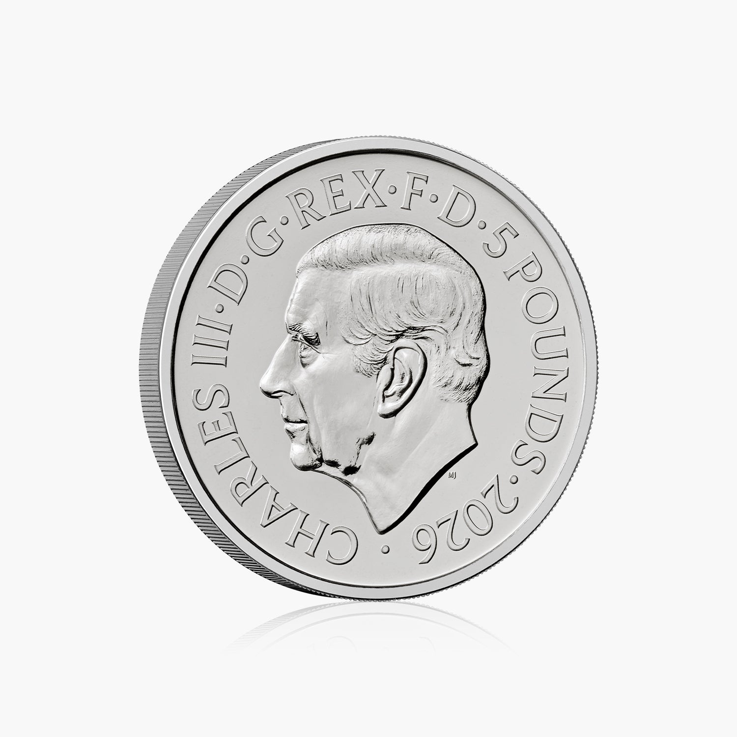 Queen Elizabeth II The Third Effigy 2026 UK £5 Brilliant Uncirculated Coin