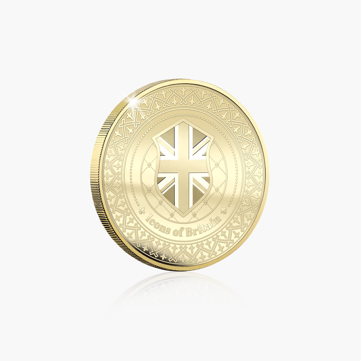 Icons of Britain York Minster Gold Plated BU Commemorative