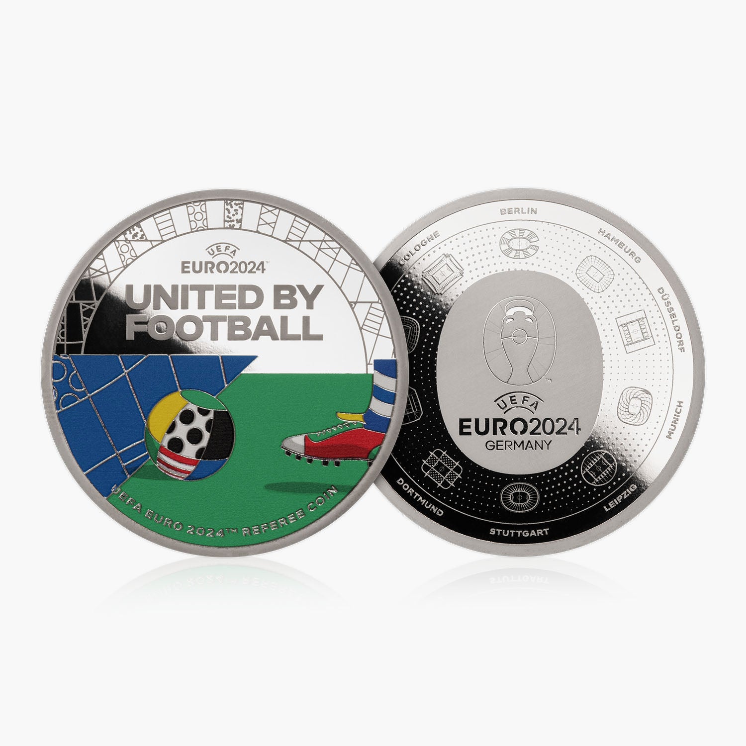 UEFA EURO 2024 Official Match Day Referee Coin