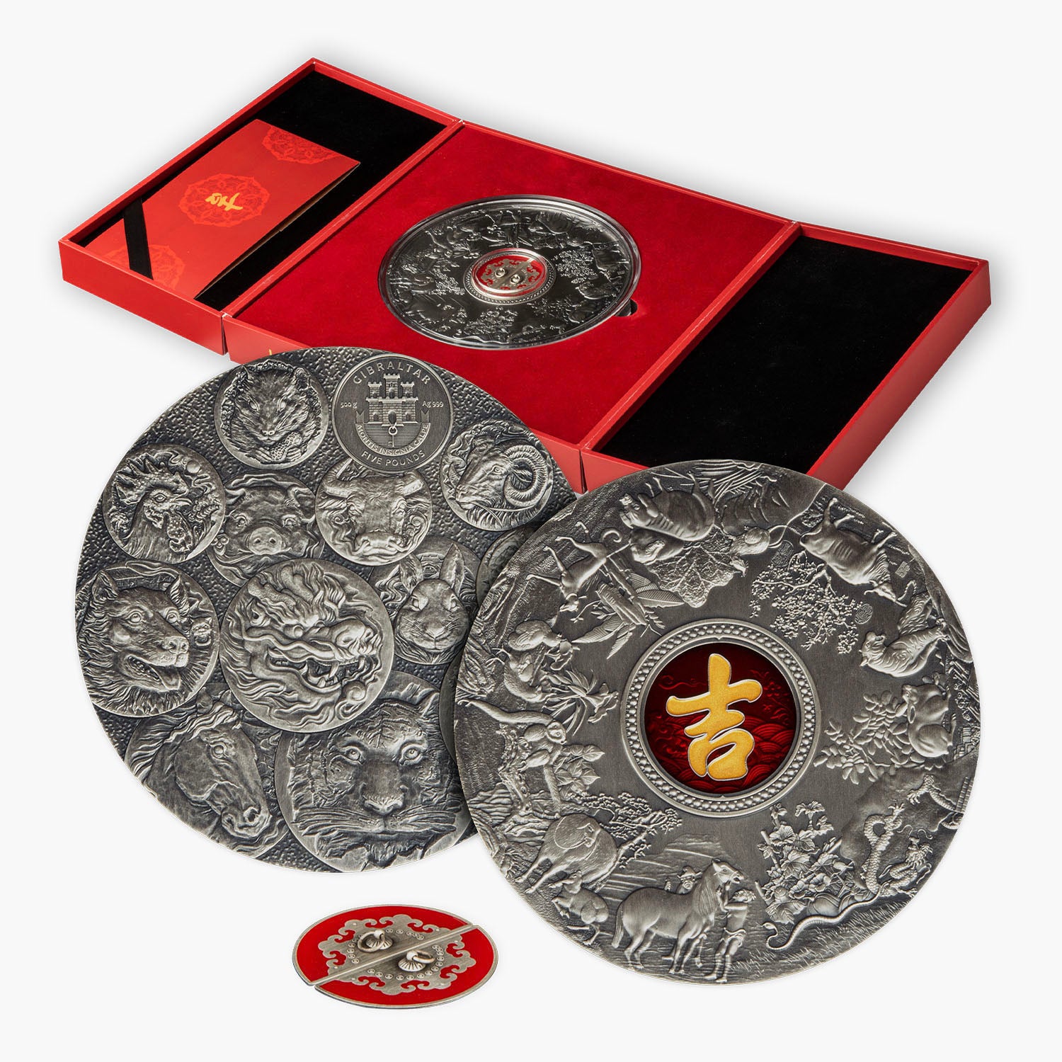 Open Your Door to Luck Lunar 500g Silver Coin