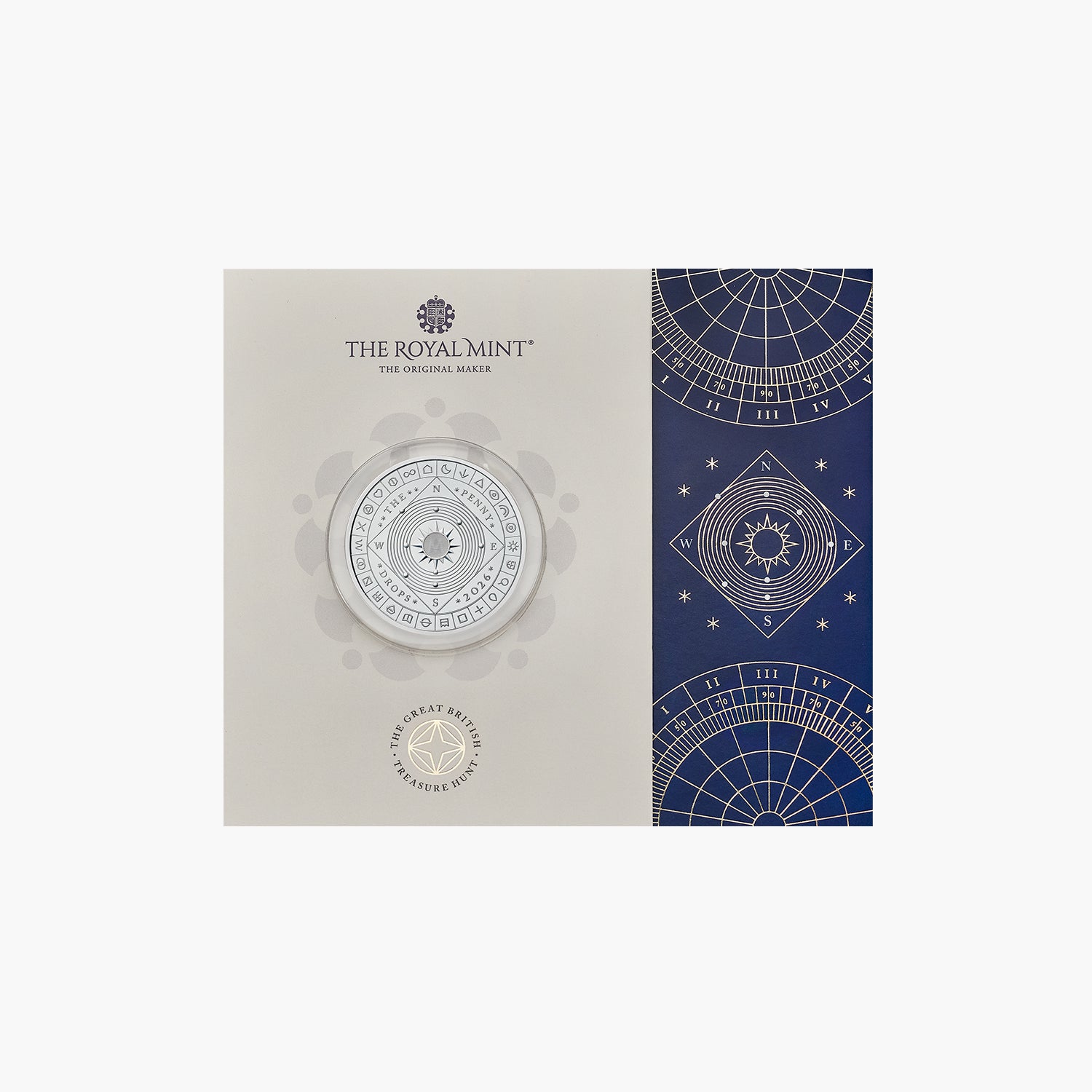 The Great British Treasure Hunt 2026 UK £5 Brilliant Uncirculated Coin