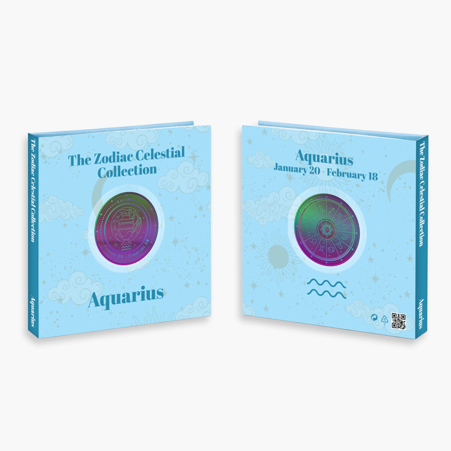 The Zodiac Collection 2026 Aquarius 50mm Commemorative