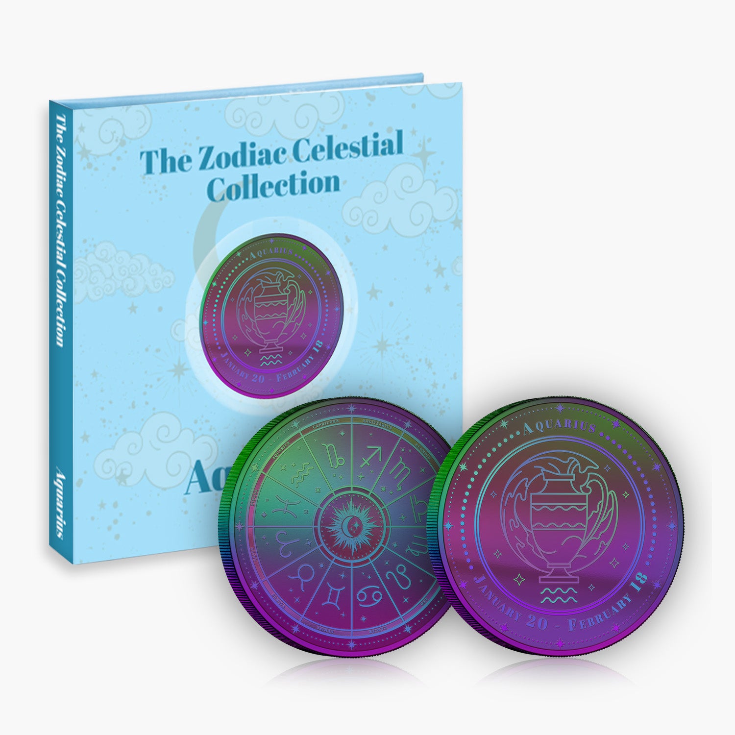 The Zodiac Collection 2026 Aquarius 50mm Commemorative