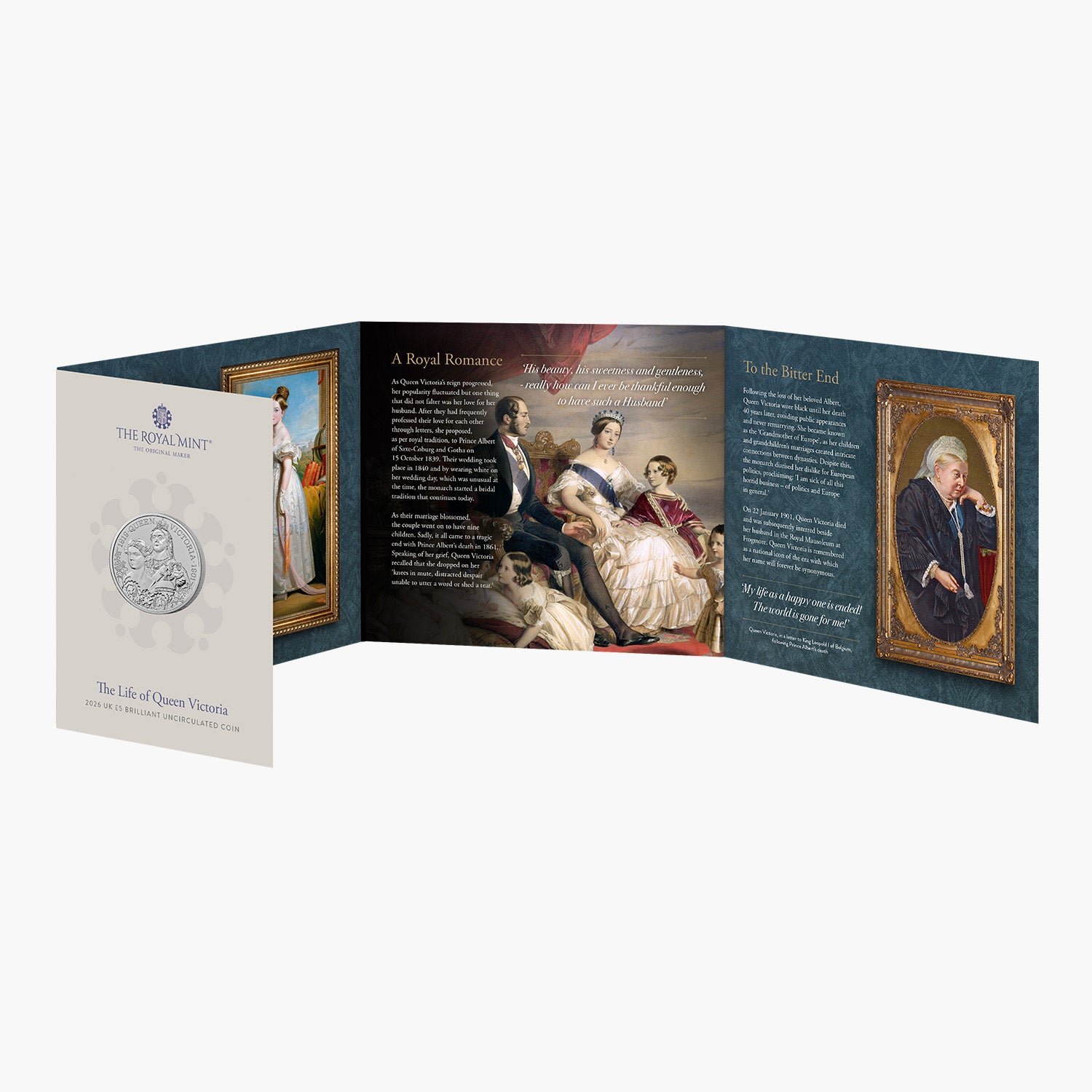 The Life of Queen Victoria 2026 UK £5 BU Coin