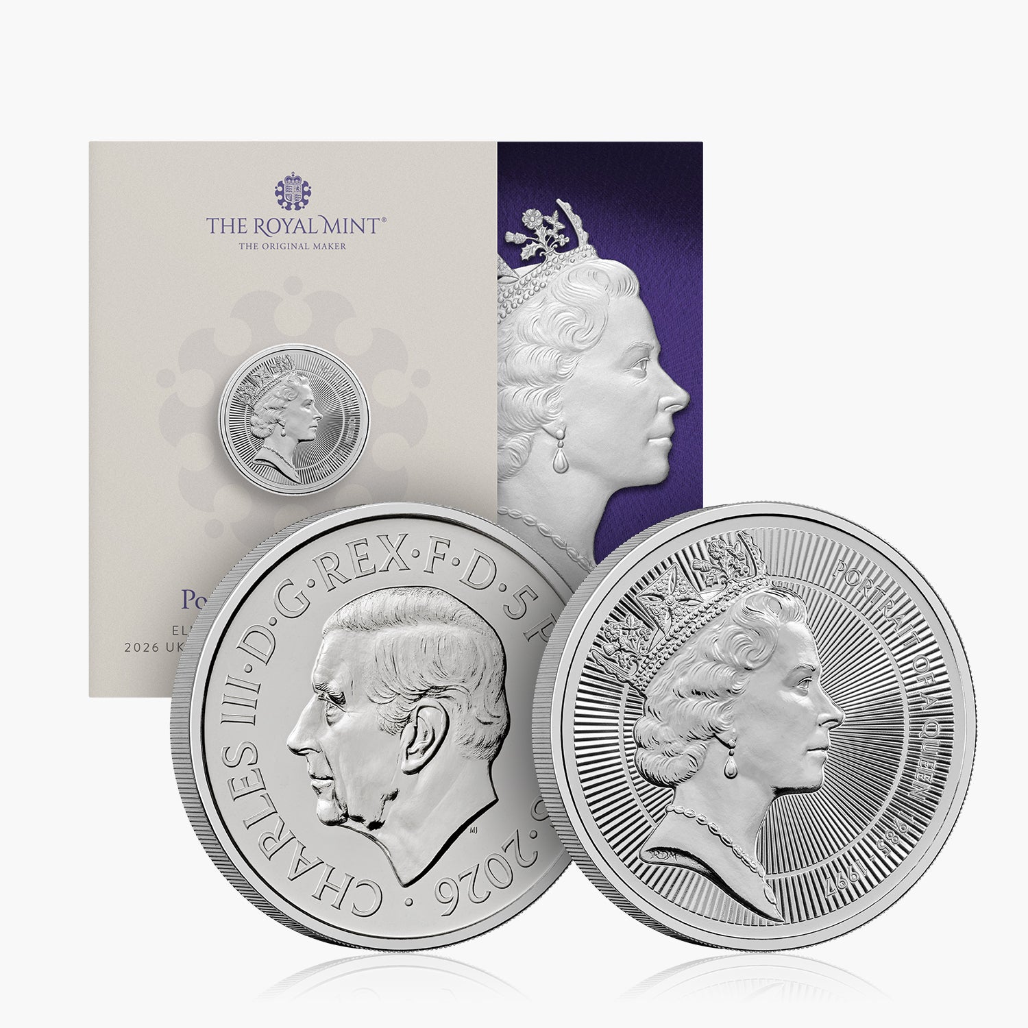 Queen Elizabeth II The Third Effigy 2026 UK £5 Brilliant Uncirculated Coin