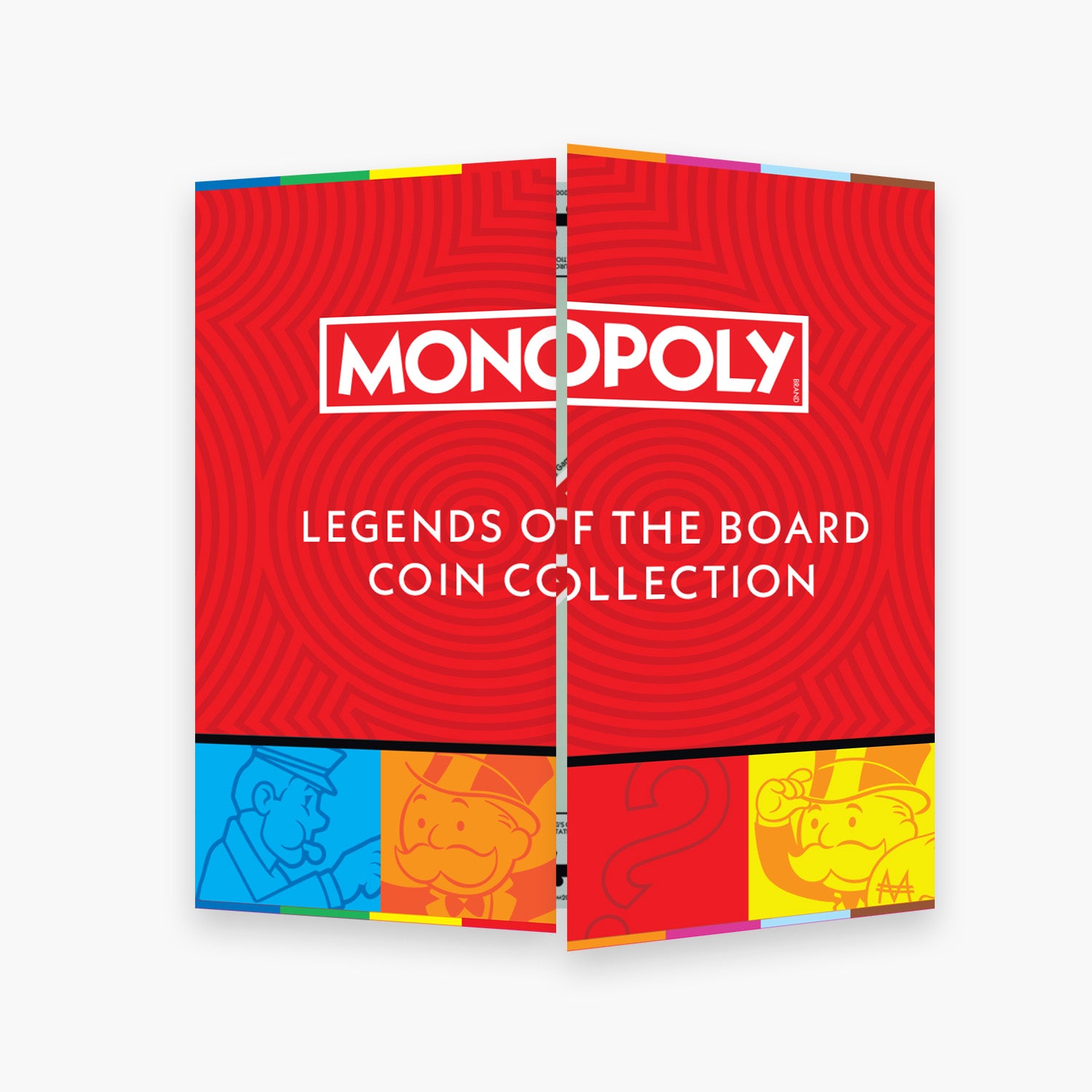 Monopoly Legends of the Board 2026 .999 Silver Plated Coin Pack