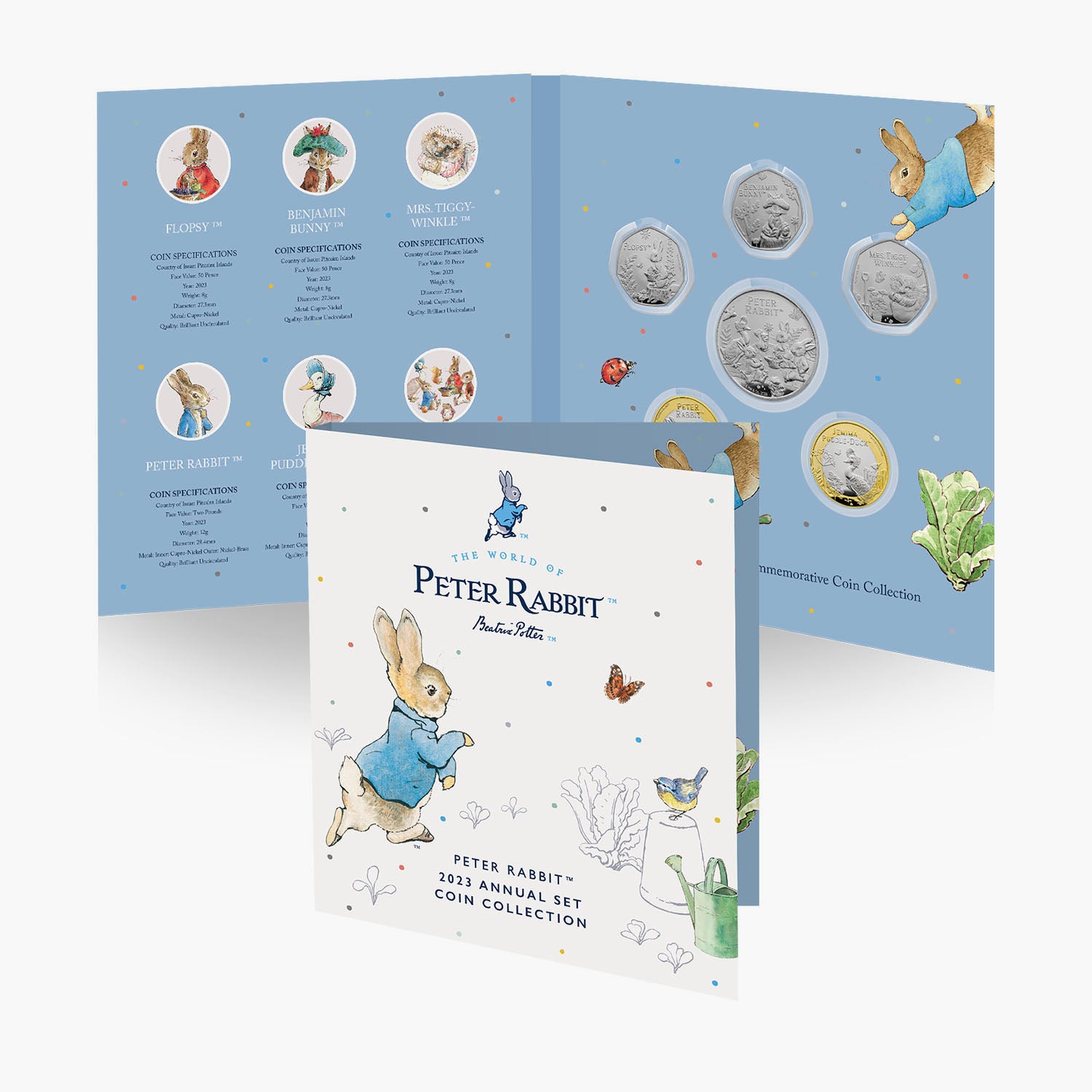 The World of Peter Rabbit  BU Coin Collection