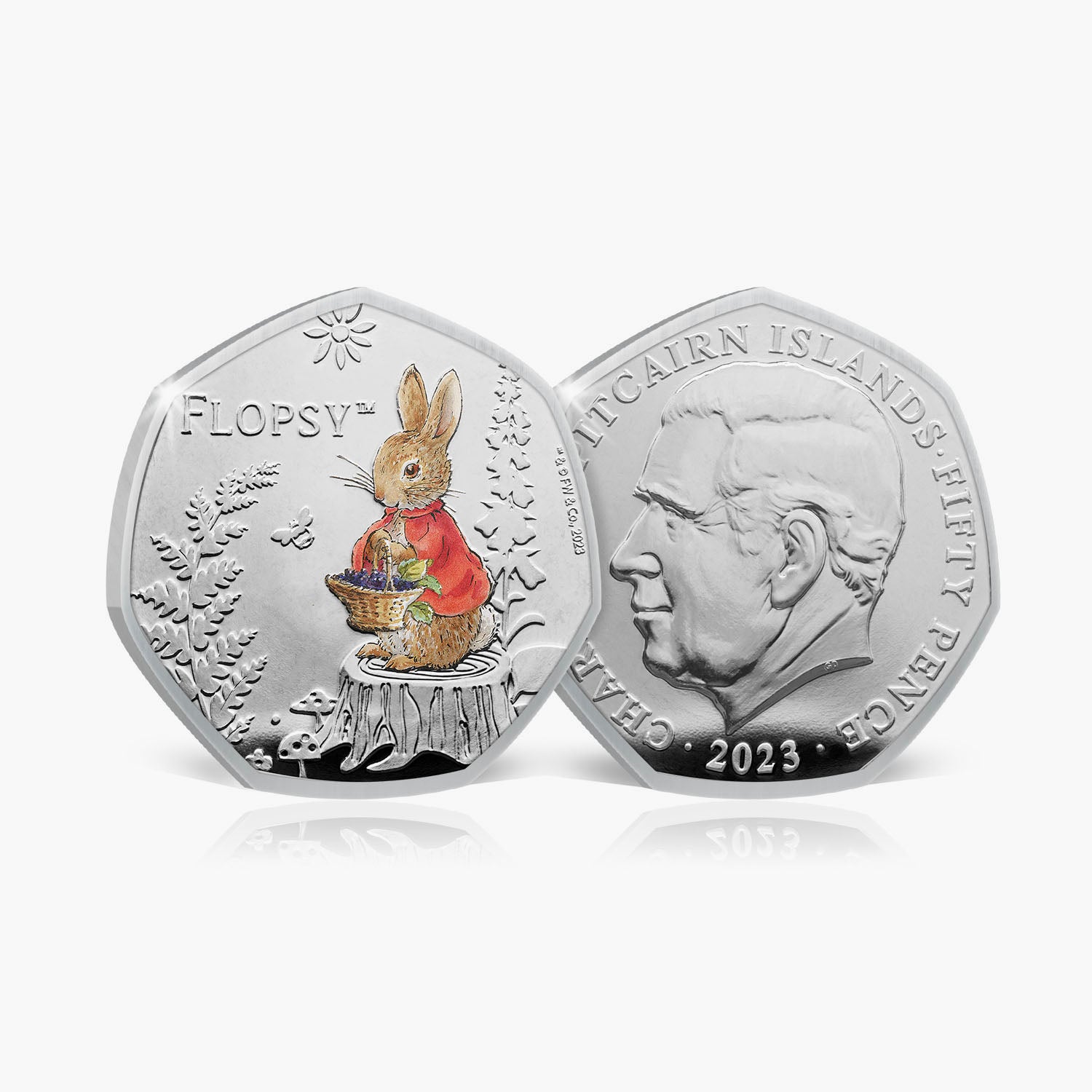 The World of Peter Rabbit 2023 Colour Coin Collection