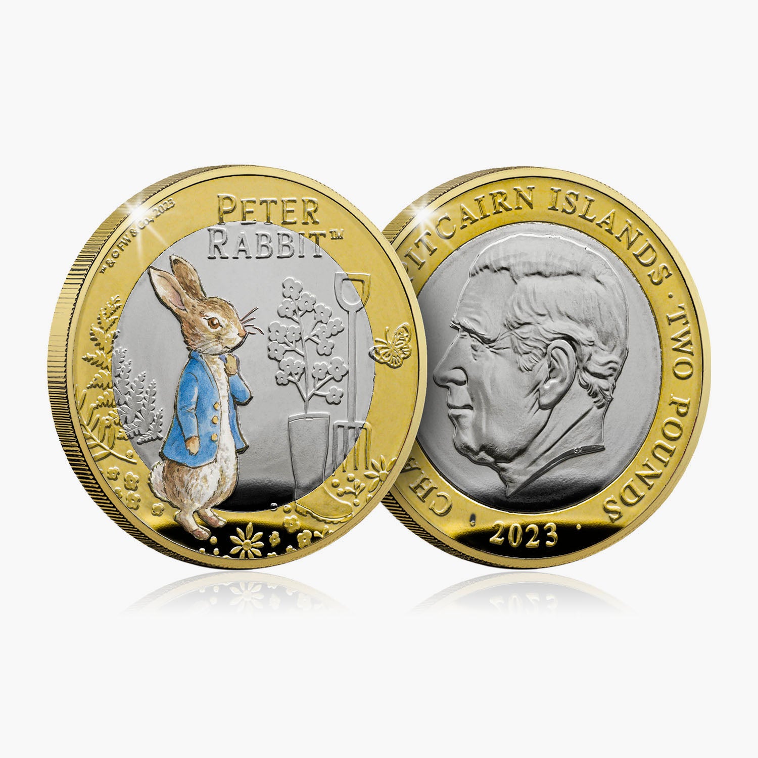 The World of Peter Rabbit 2023 Colour Coin Collection