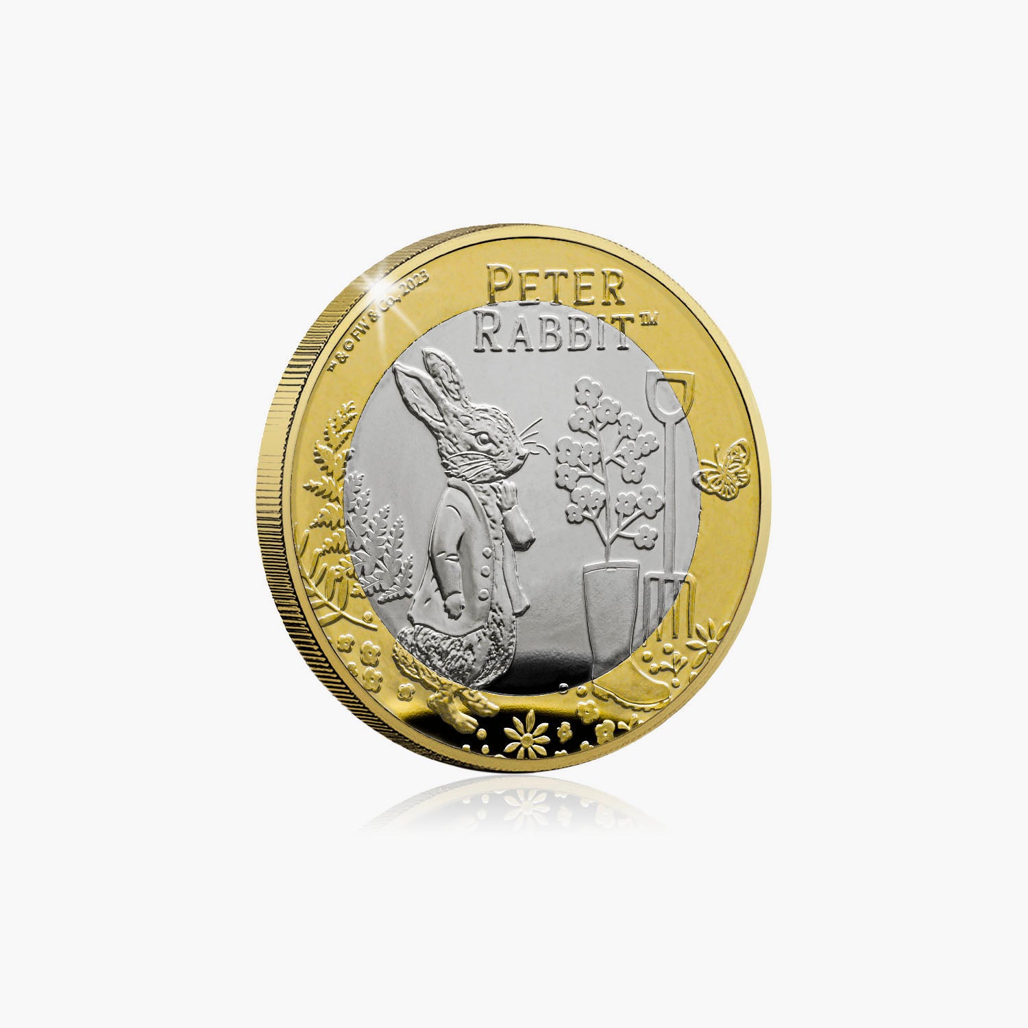 ピーターラビットの世界 2023 £2 BU コイン