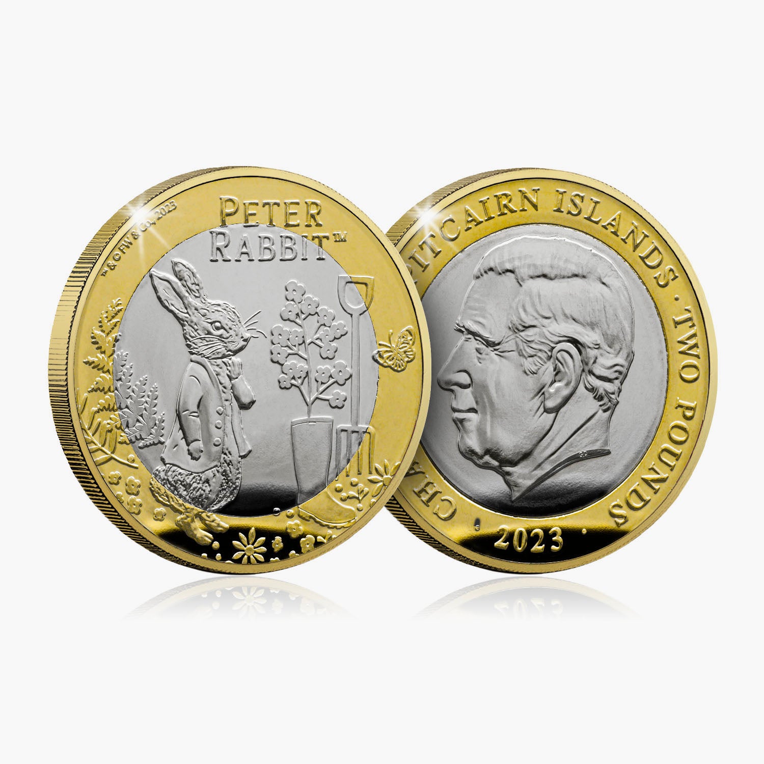 ピーターラビットの世界 2023 £2 BU コイン
