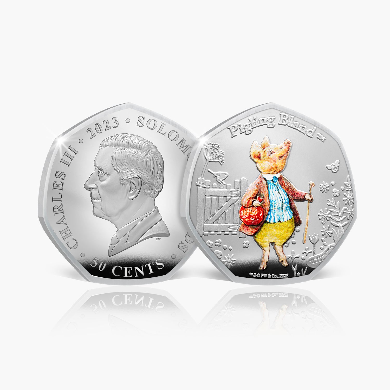 The World of Peter Rabbit 2023 Coin Collection - Pigling Bland Coin